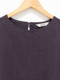Namu Shop - Ichi Antiquites Linen Pullover - Purple