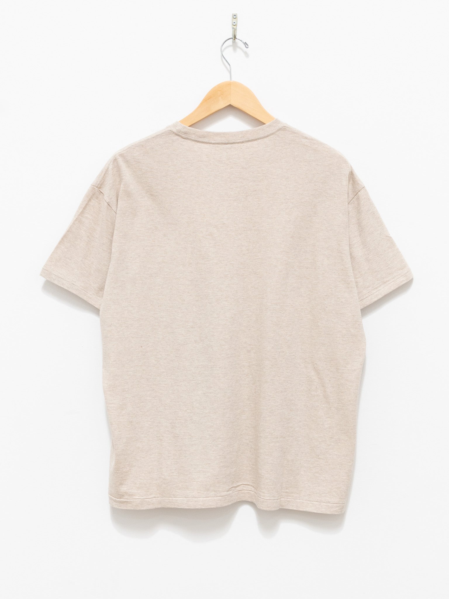 Namu Shop - Auralee Seamless Crewneck Tee - Top Brown