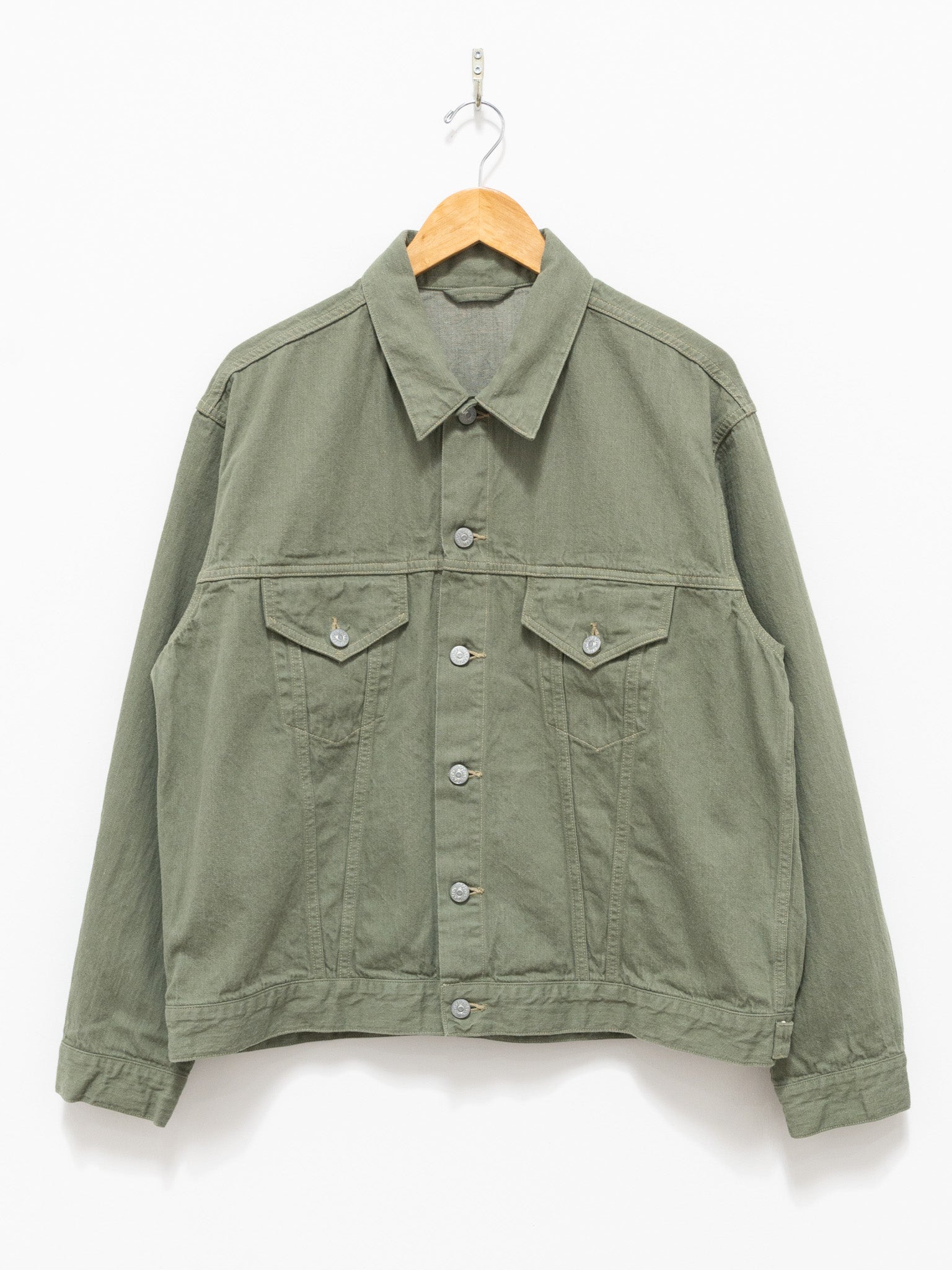Namu Shop - Kaptain Sunshine Trucker Jacket No.3 - Green