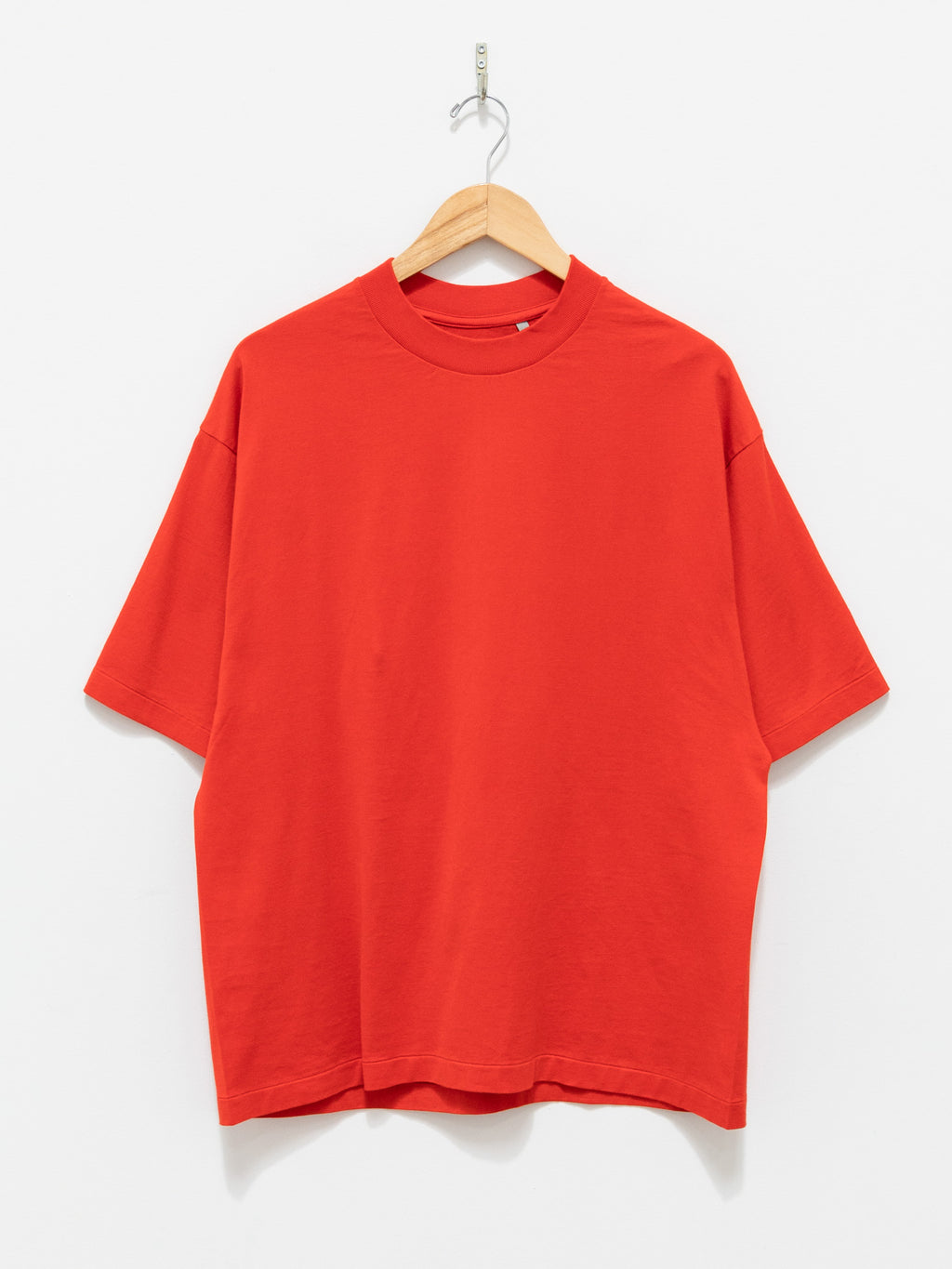 Namu Shop - Kaptain Sunshine Suvin Supima Tube Tee Light - Vermilion