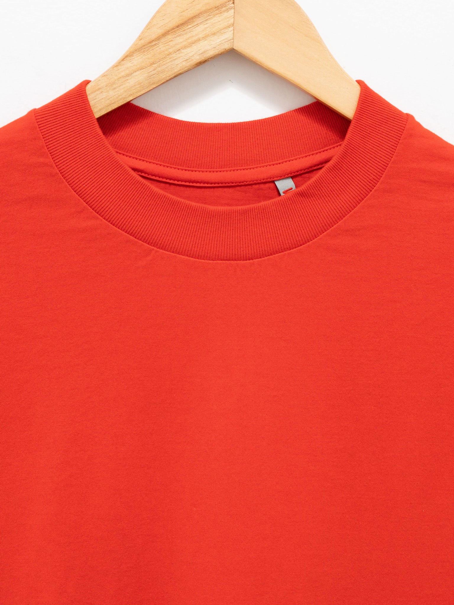 Namu Shop - Kaptain Sunshine Suvin Supima Tube Tee Light - Vermilion