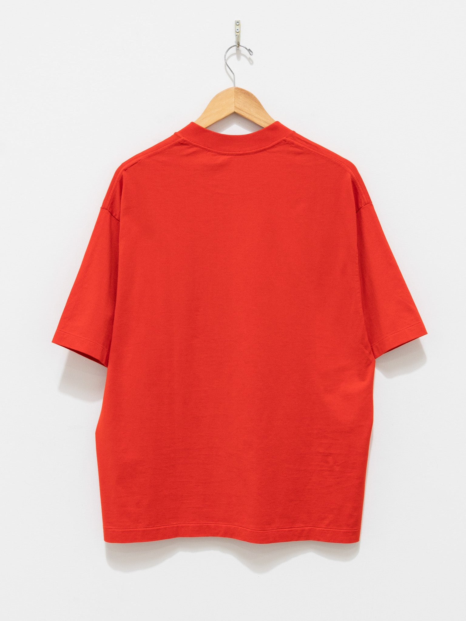 Namu Shop - Kaptain Sunshine Suvin Supima Tube Tee Light - Vermilion