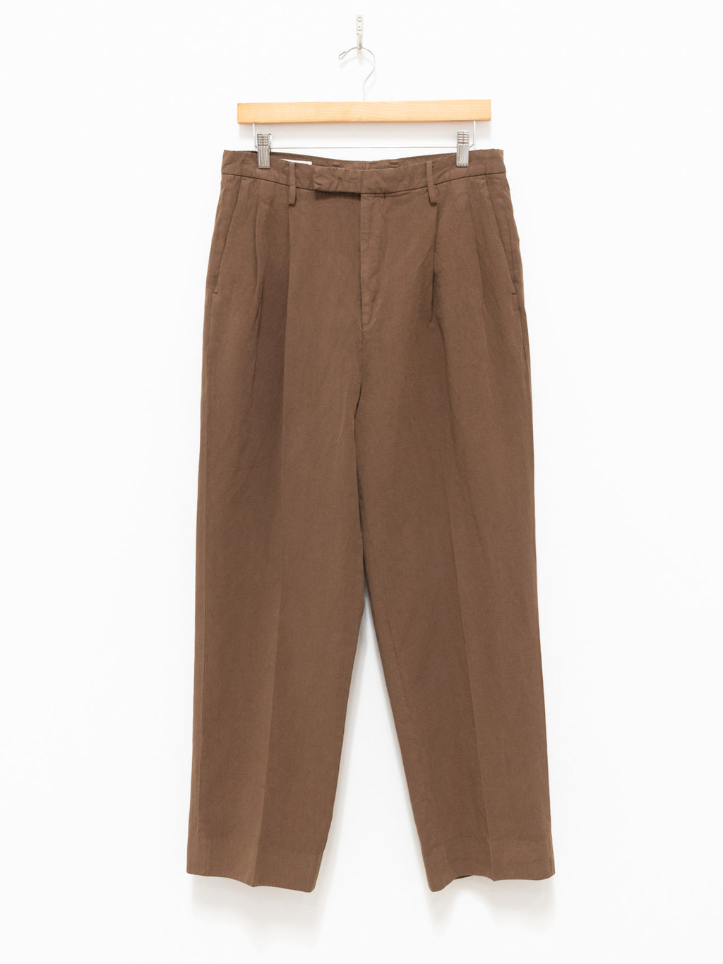 Namu Shop - Kaptain Sunshine Shoecut Slacks - Cocoa