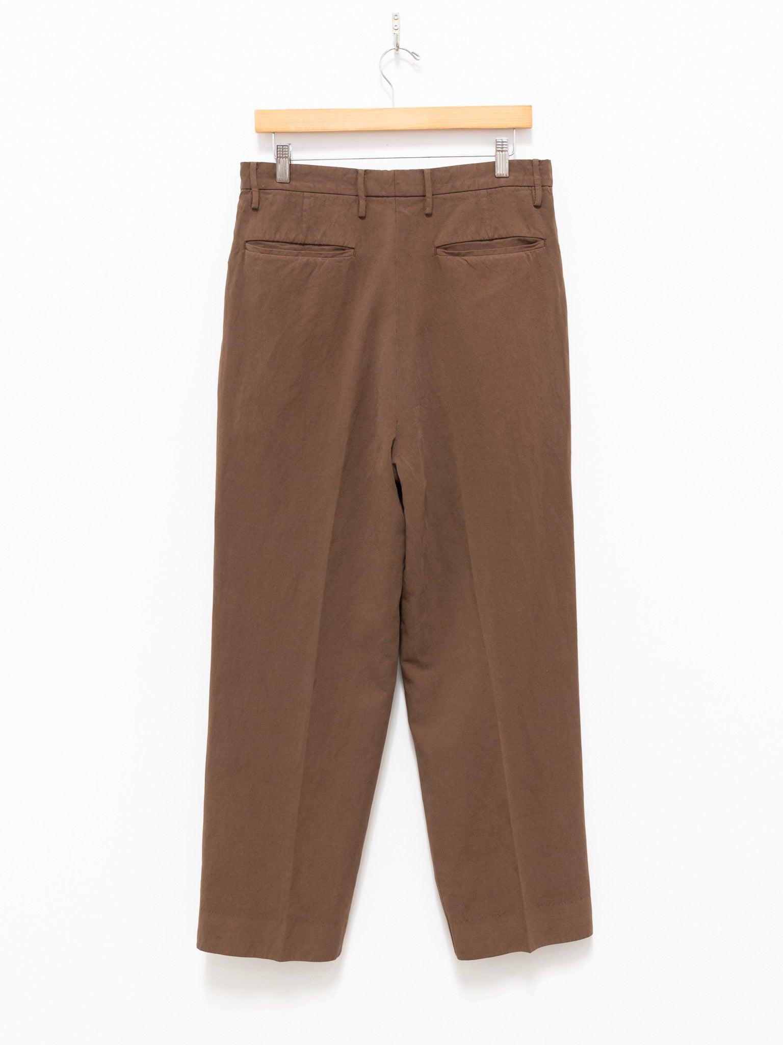 Namu Shop - Kaptain Sunshine Shoecut Slacks - Cocoa