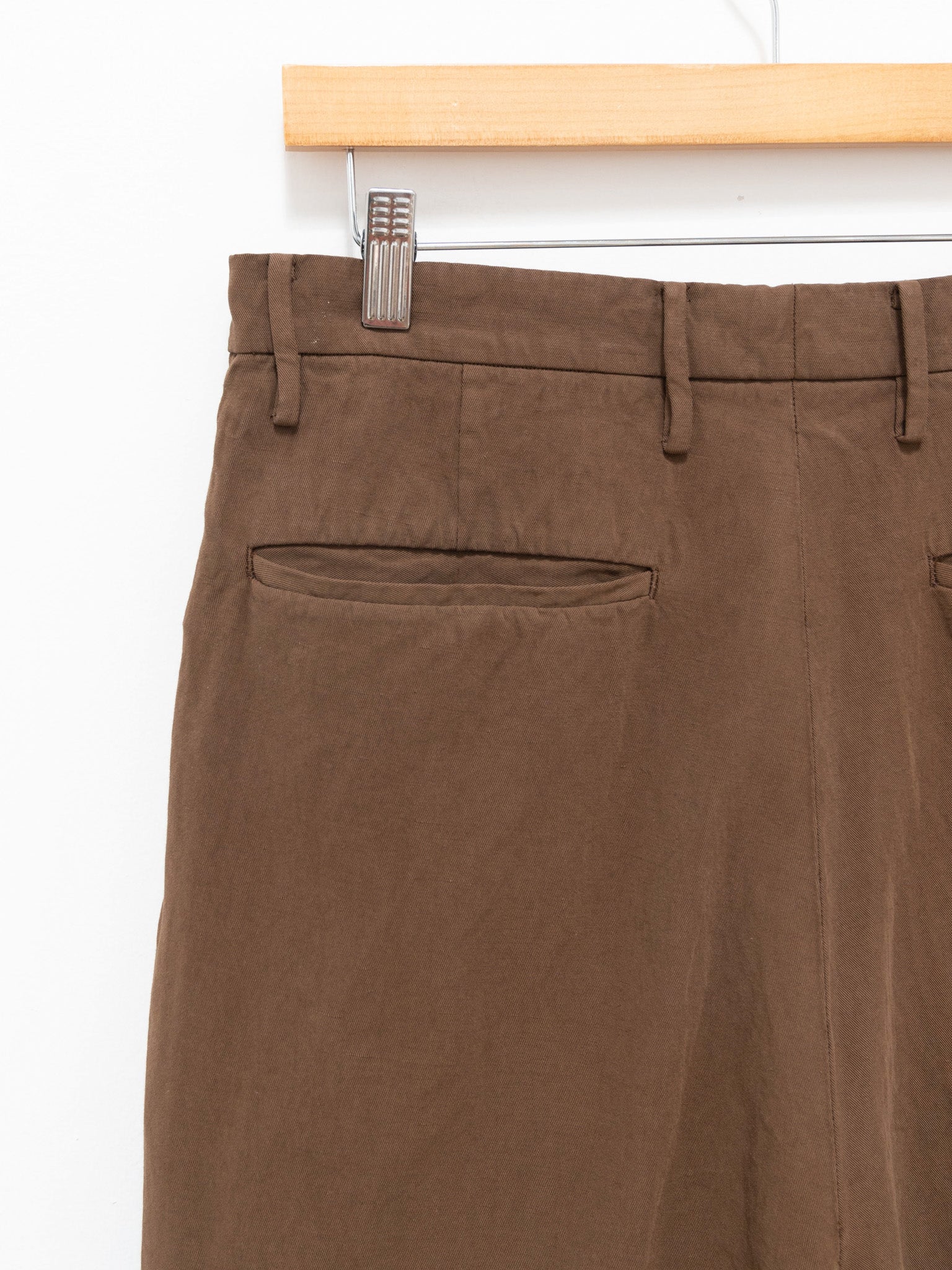 Namu Shop - Kaptain Sunshine Shoecut Slacks - Cocoa