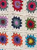 Namu Shop - Niche MacMahon Knitting Mills Crochet Cardigan - Flowers