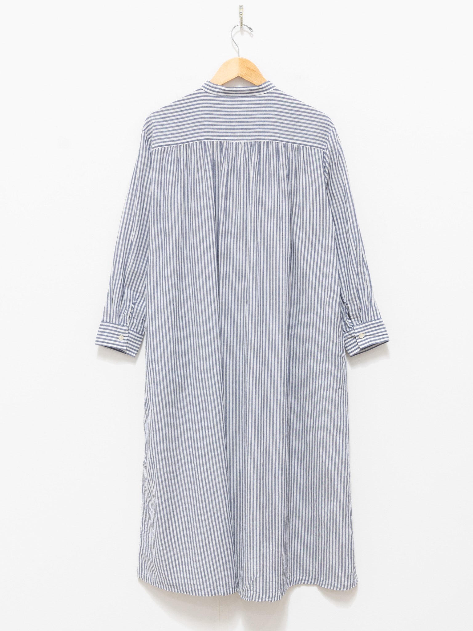 Namu Shop - ICHI Striped Band Collar Dress