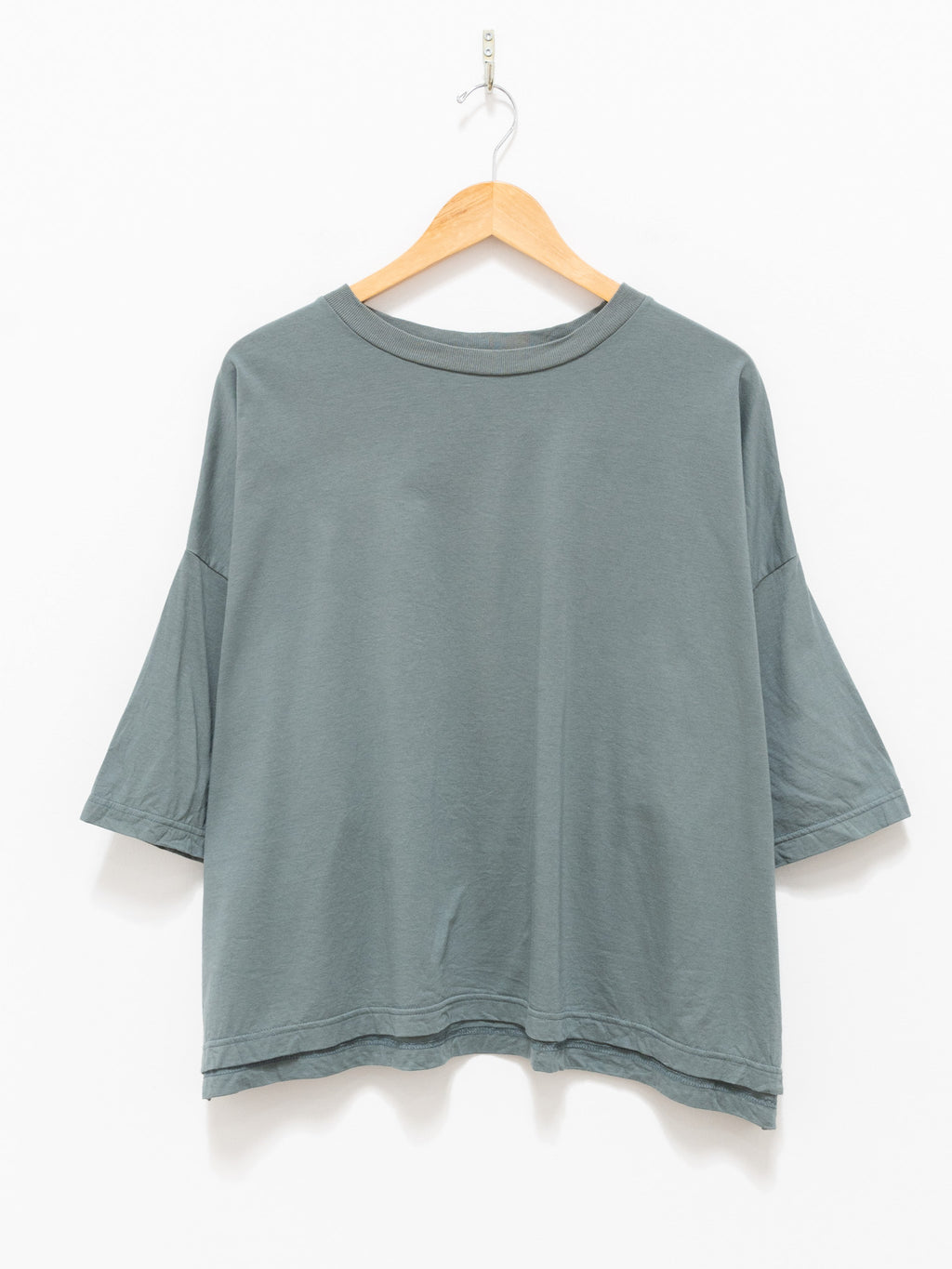 Namu Shop - ICHI Relaxed S/S Pullover - Green