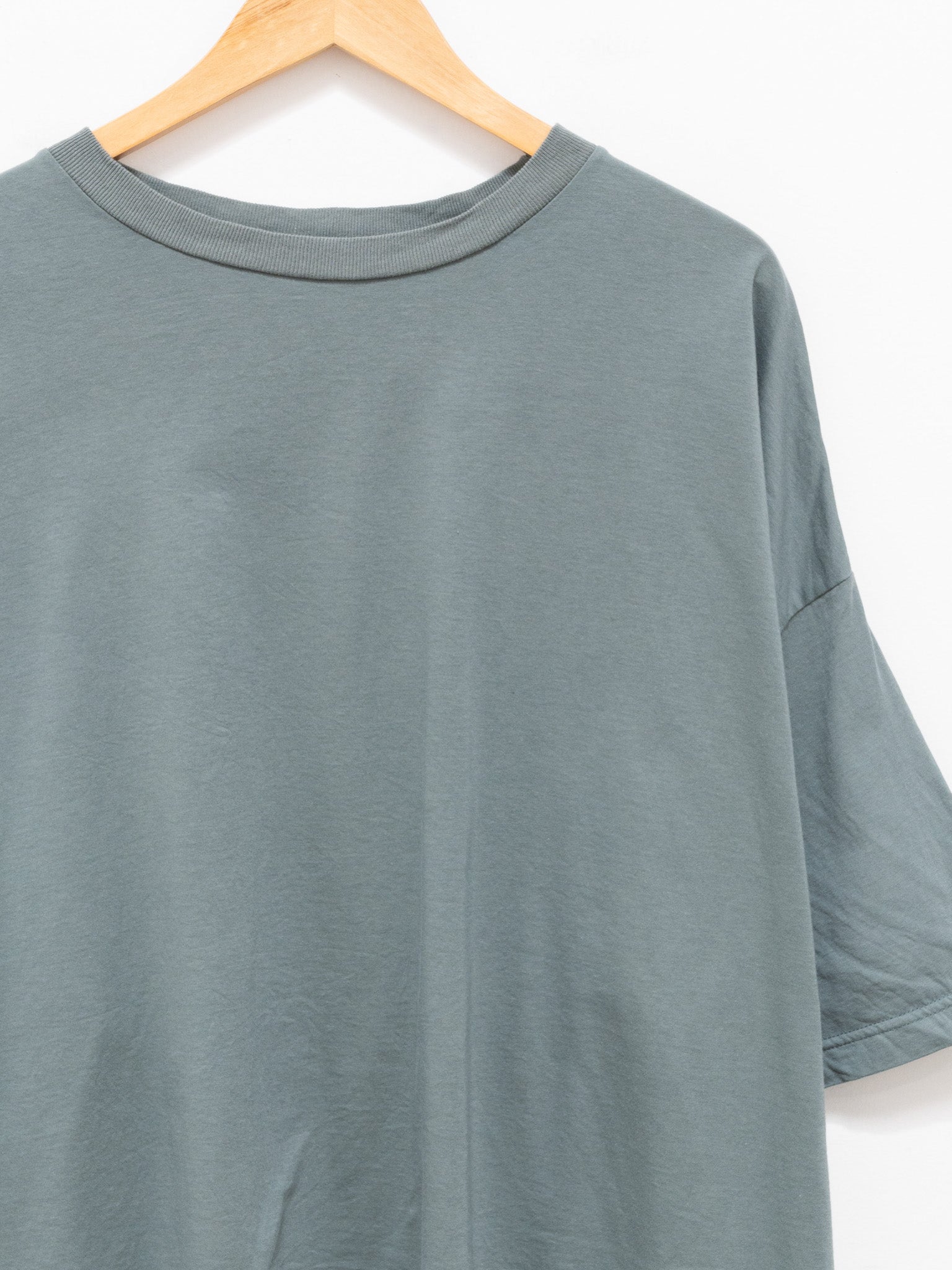 Namu Shop - ICHI Relaxed S/S Pullover - Green
