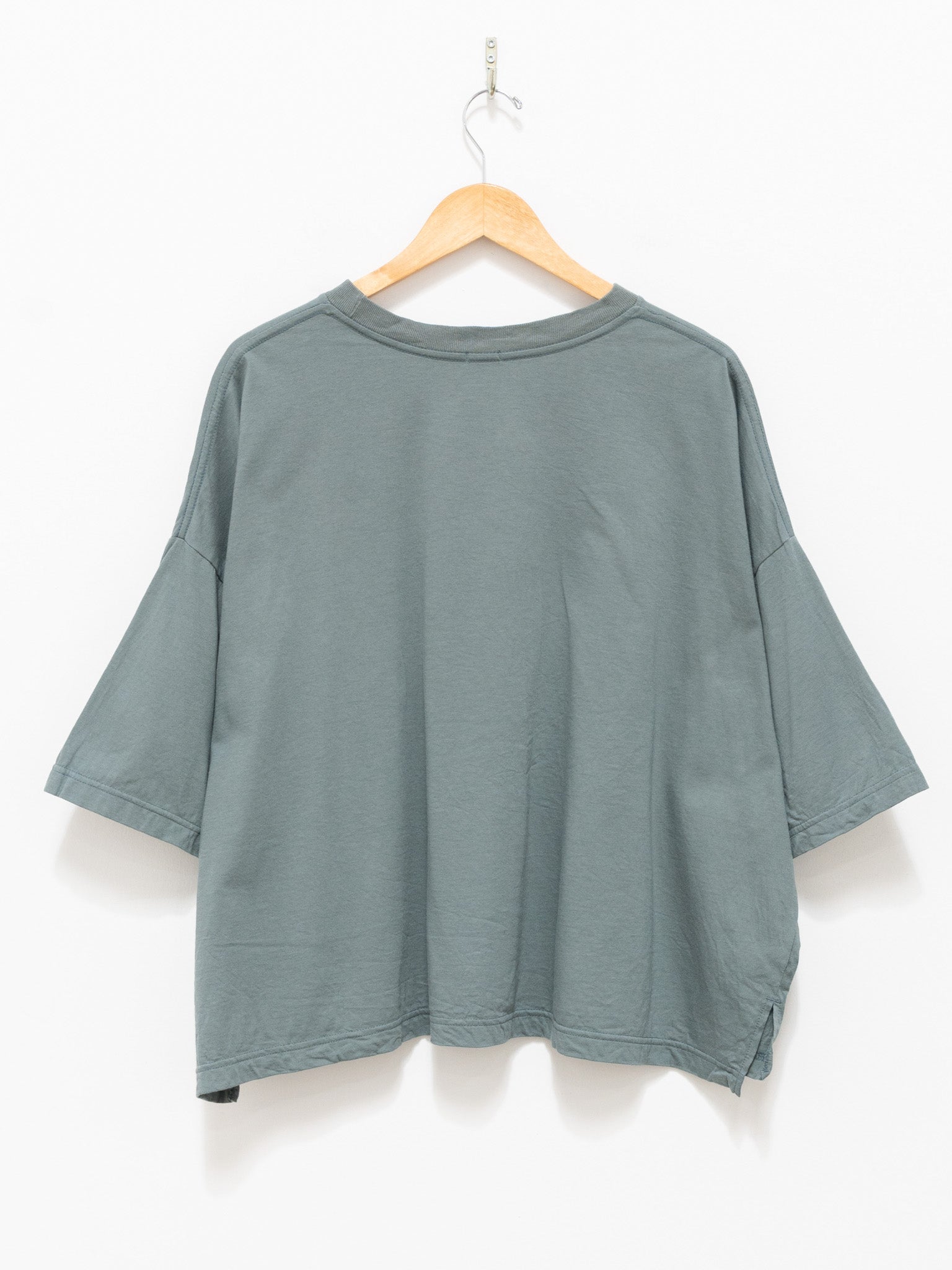 Namu Shop - ICHI Relaxed S/S Pullover - Green