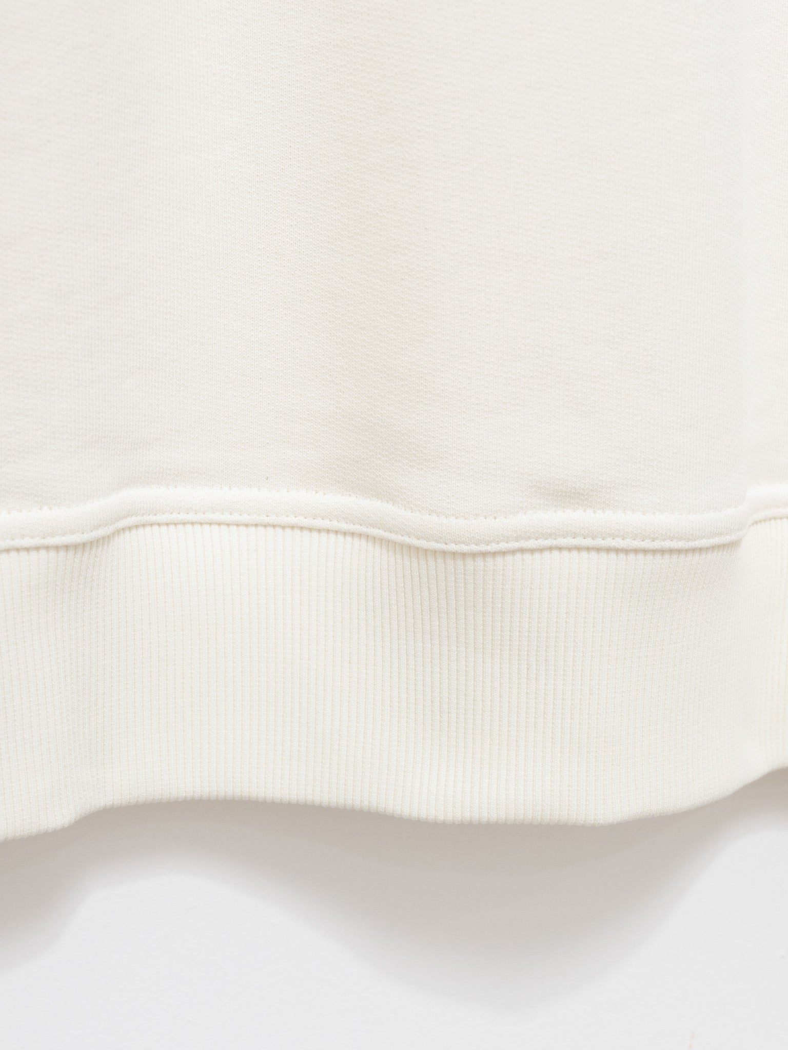 Namu Shop - Sofie D'Hoore Taste Cotton Fleece Sweatshirt - Ecru