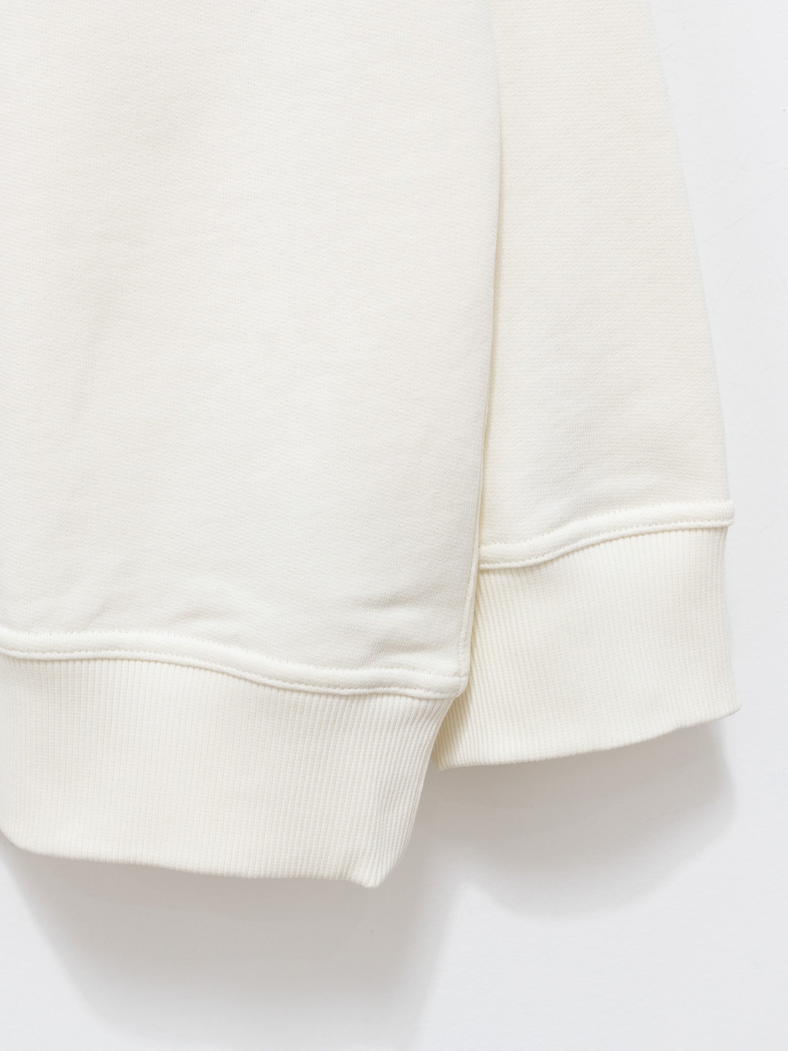 Namu Shop - Sofie D'Hoore Taste Cotton Fleece Sweatshirt - Ecru