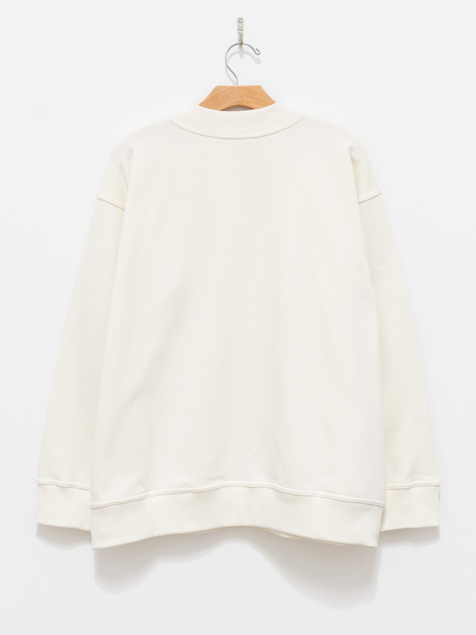 Namu Shop - Sofie D'Hoore Taste Cotton Fleece Sweatshirt - Ecru