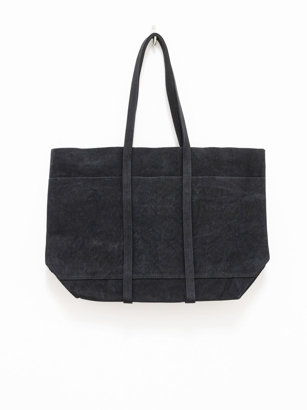 Namu Shop - Amiacalva Washed Canvas 6-Pocket Tote - Black