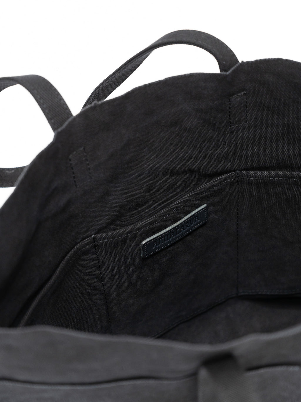 Namu Shop - Amiacalva Washed Canvas 6-Pocket Tote - Black