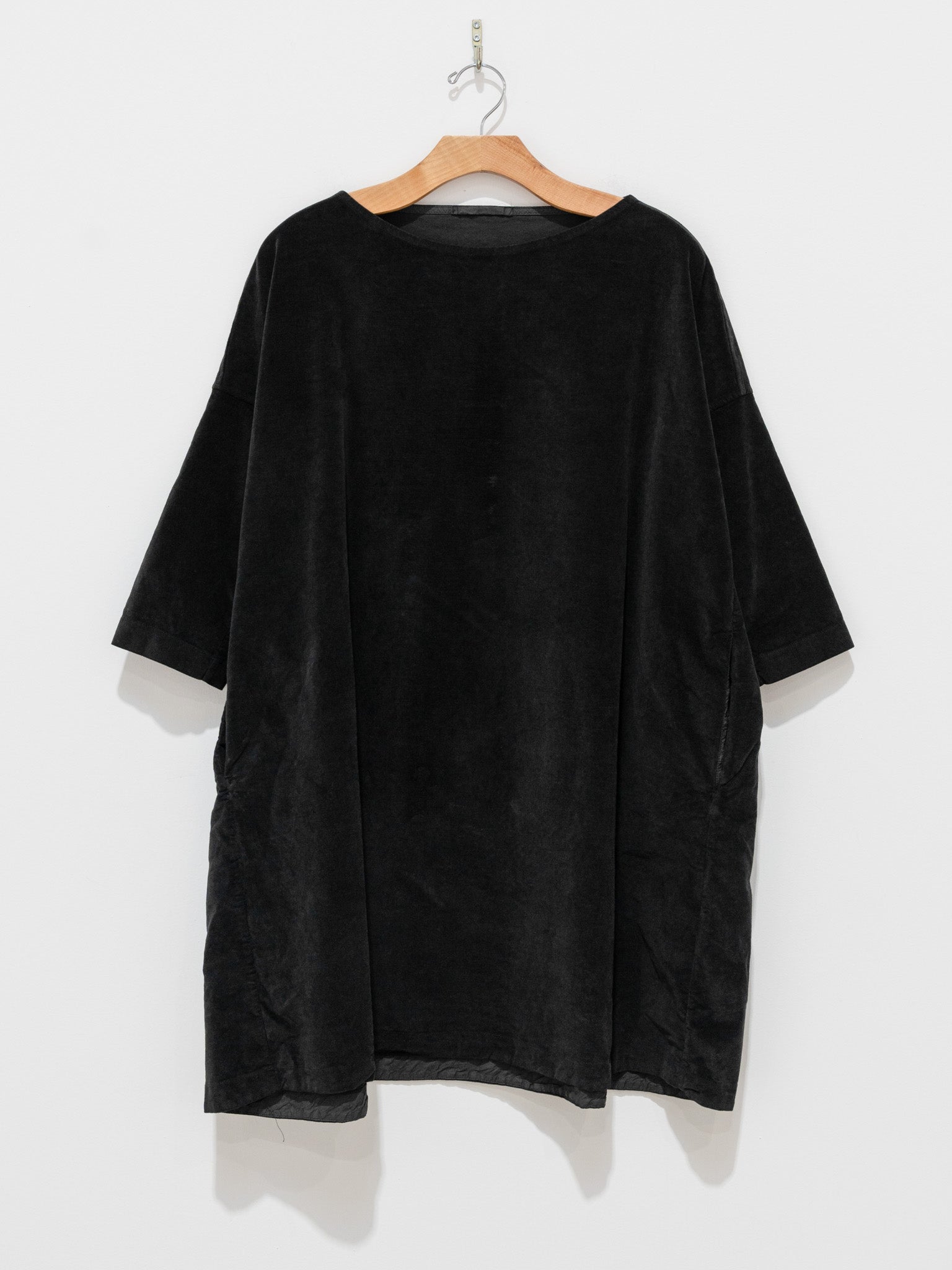 Namu Shop - Album di Famiglia Velvet Boatneck Tunic - Slate