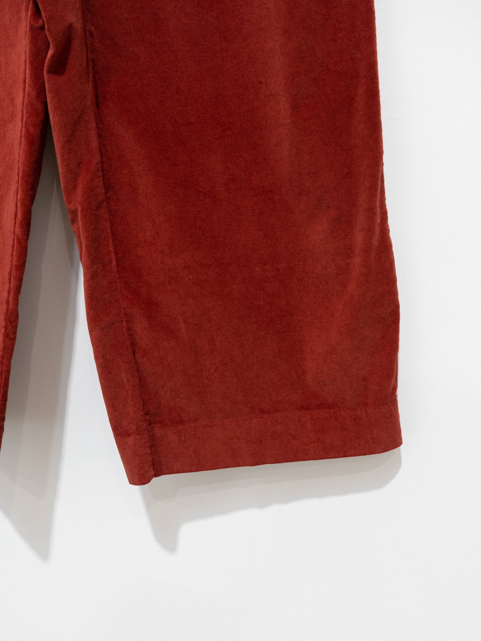 Namu Shop - Album di Famiglia Velvet W&S Trousers - Red