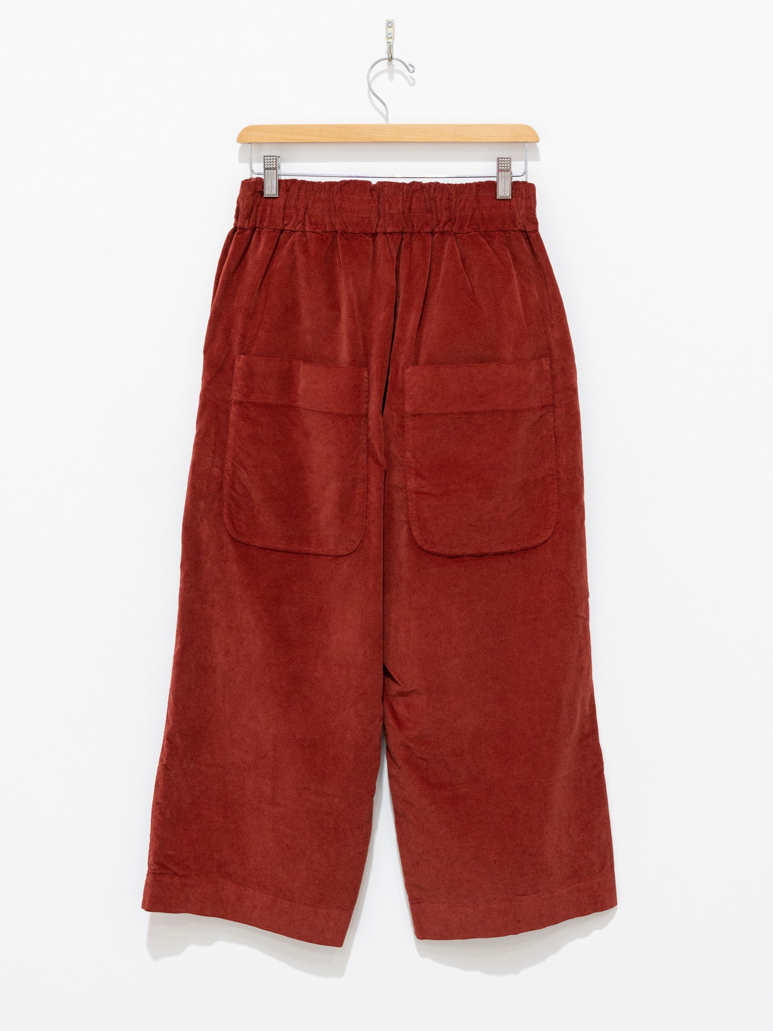 Namu Shop - Album di Famiglia Velvet W&S Trousers - Red