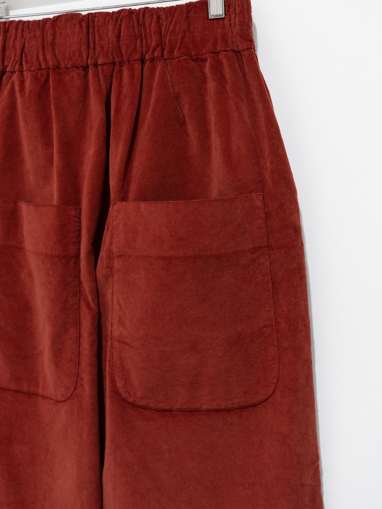 Namu Shop - Album di Famiglia Velvet W&S Trousers - Red