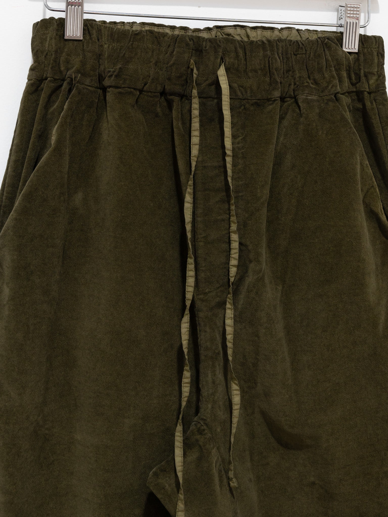 Namu Shop - Album di Famiglia Velvet W&S Trousers - Olive