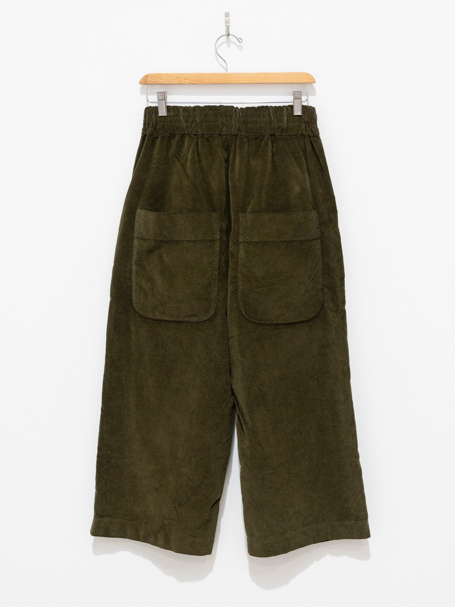 Namu Shop - Album di Famiglia Velvet W&S Trousers - Olive