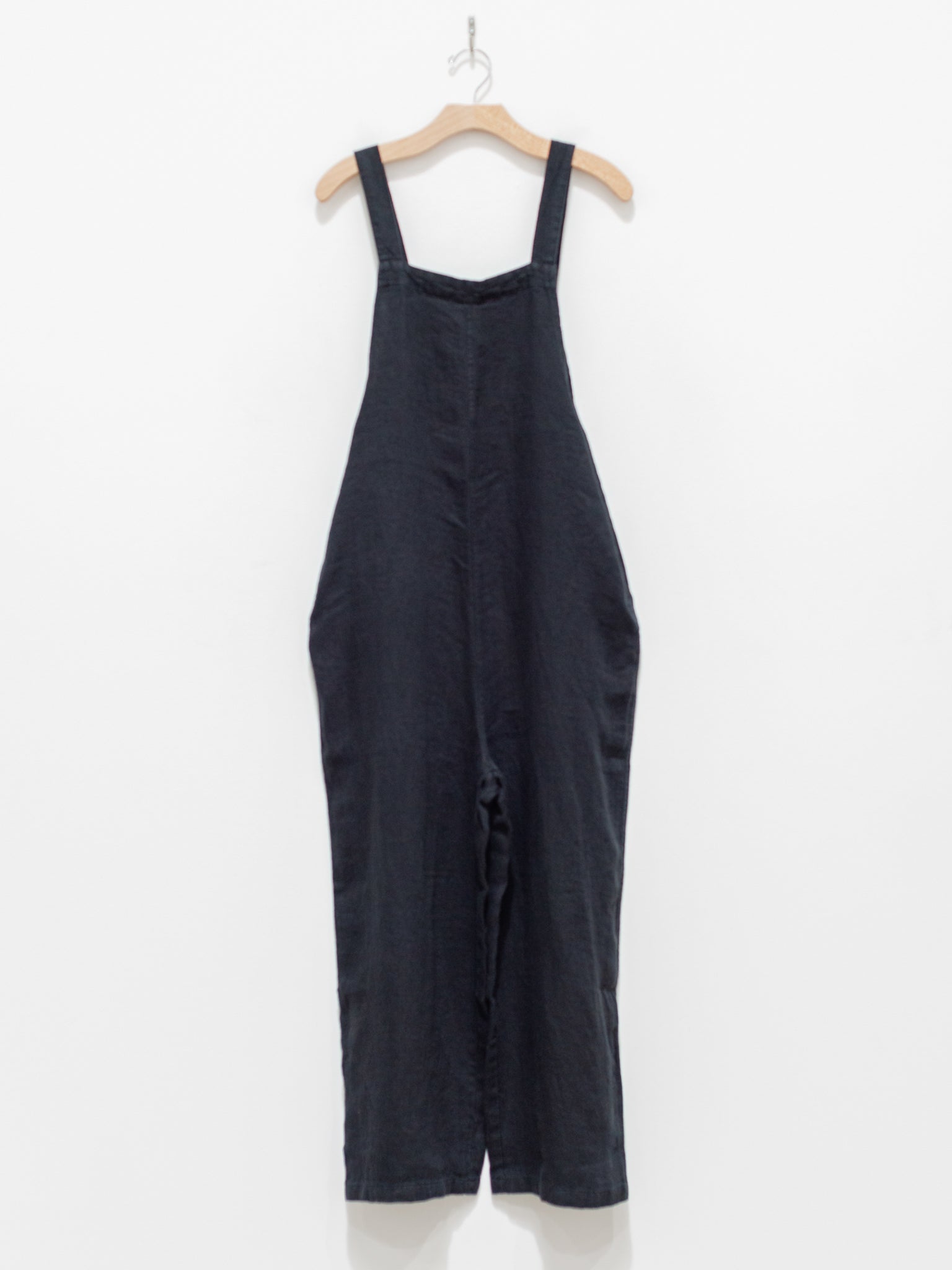 Namu Shop - ICHI Linen Denim Overalls - Black