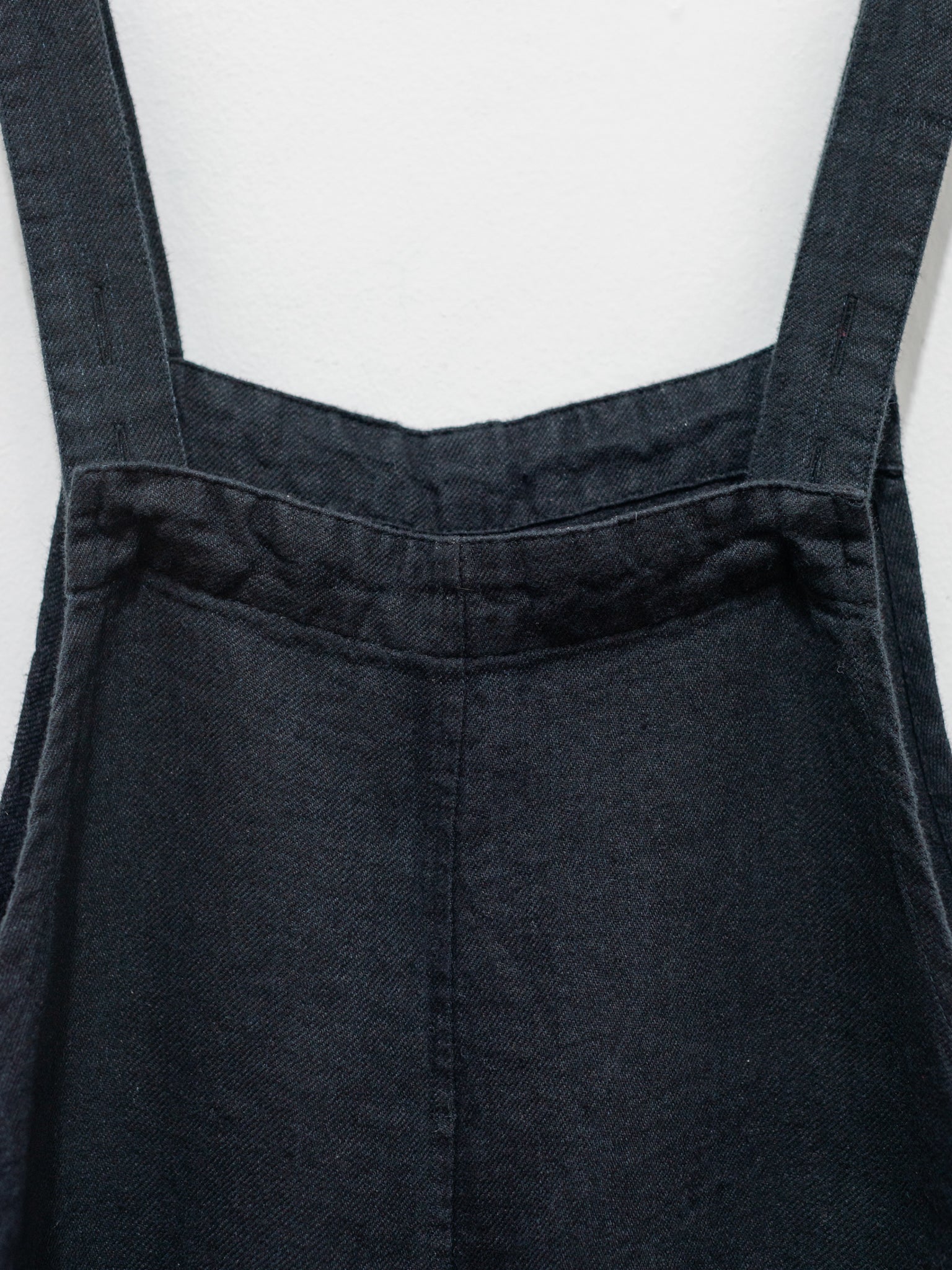 Namu Shop - ICHI Linen Denim Overalls - Black
