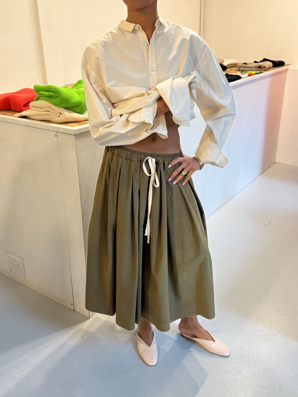 Namu Shop - Nitto Gelsa Skirt - Bronzo