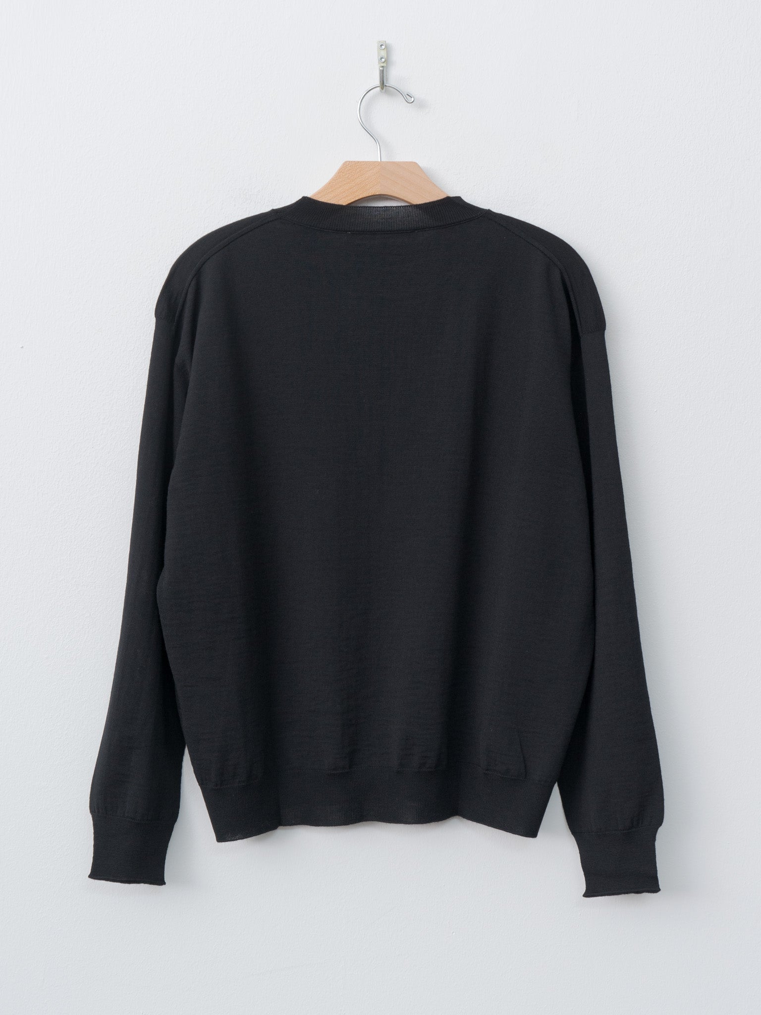Namu Shop - Sofie D'Hoore Muscat Extrafine Merino Wool Sweater - Black