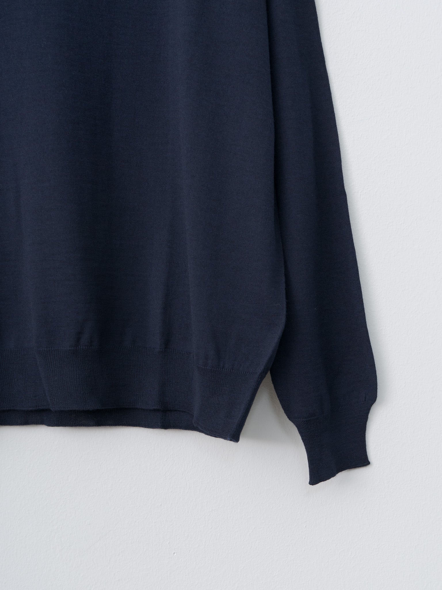 Namu Shop - Sofie D'Hoore Muscat Extrafine Merino Wool Sweater - Admiral
