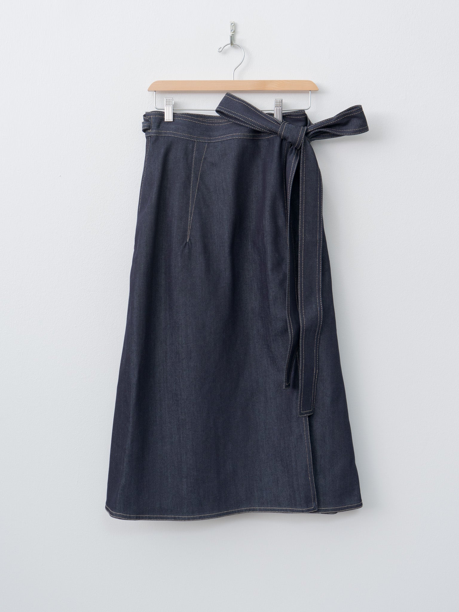 Namu Shop - Sofie D'Hoore Stieglitz Denim Skirt - Raw Denim