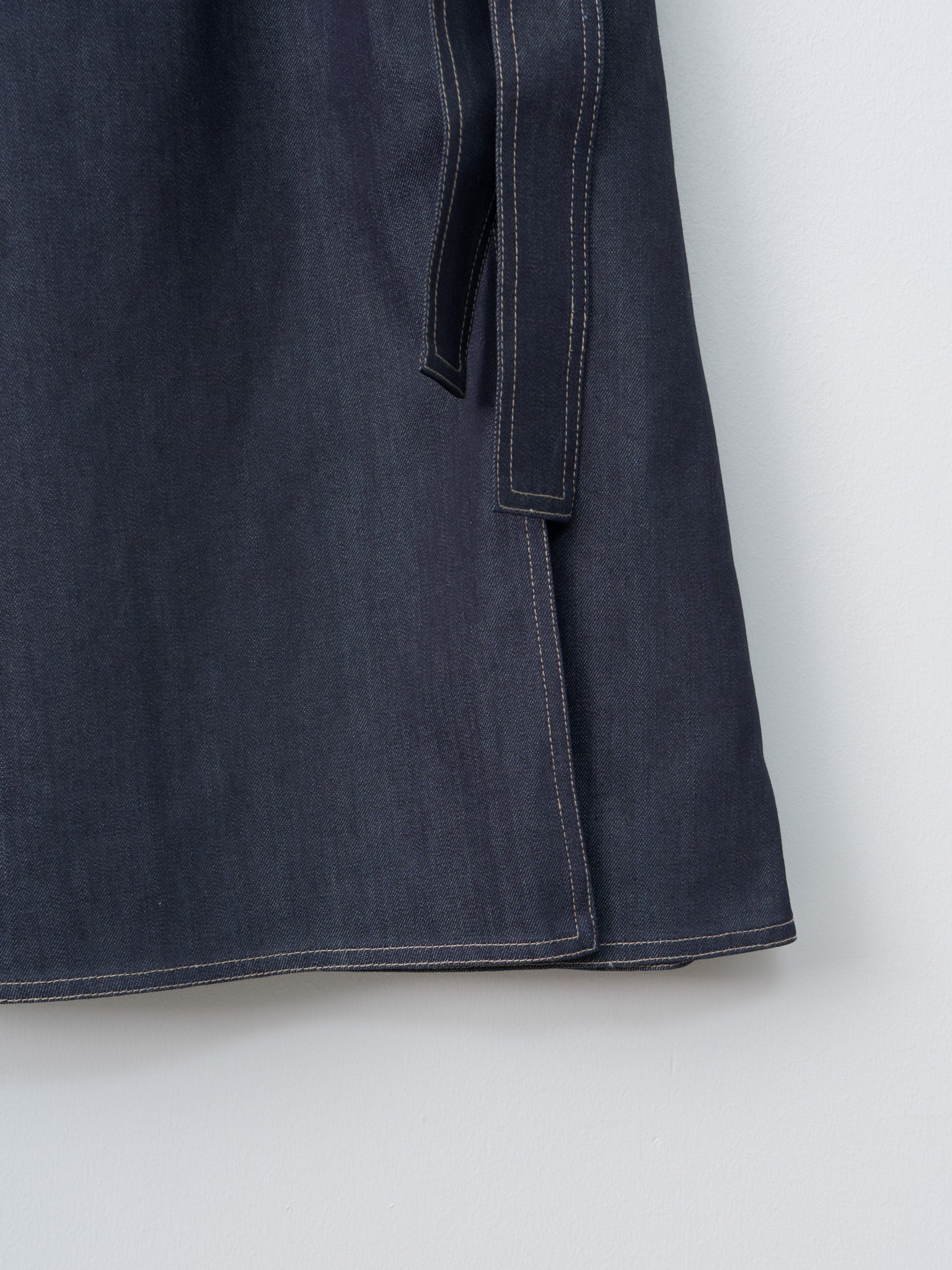 Namu Shop - Sofie D'Hoore Stieglitz Denim Skirt - Raw Denim