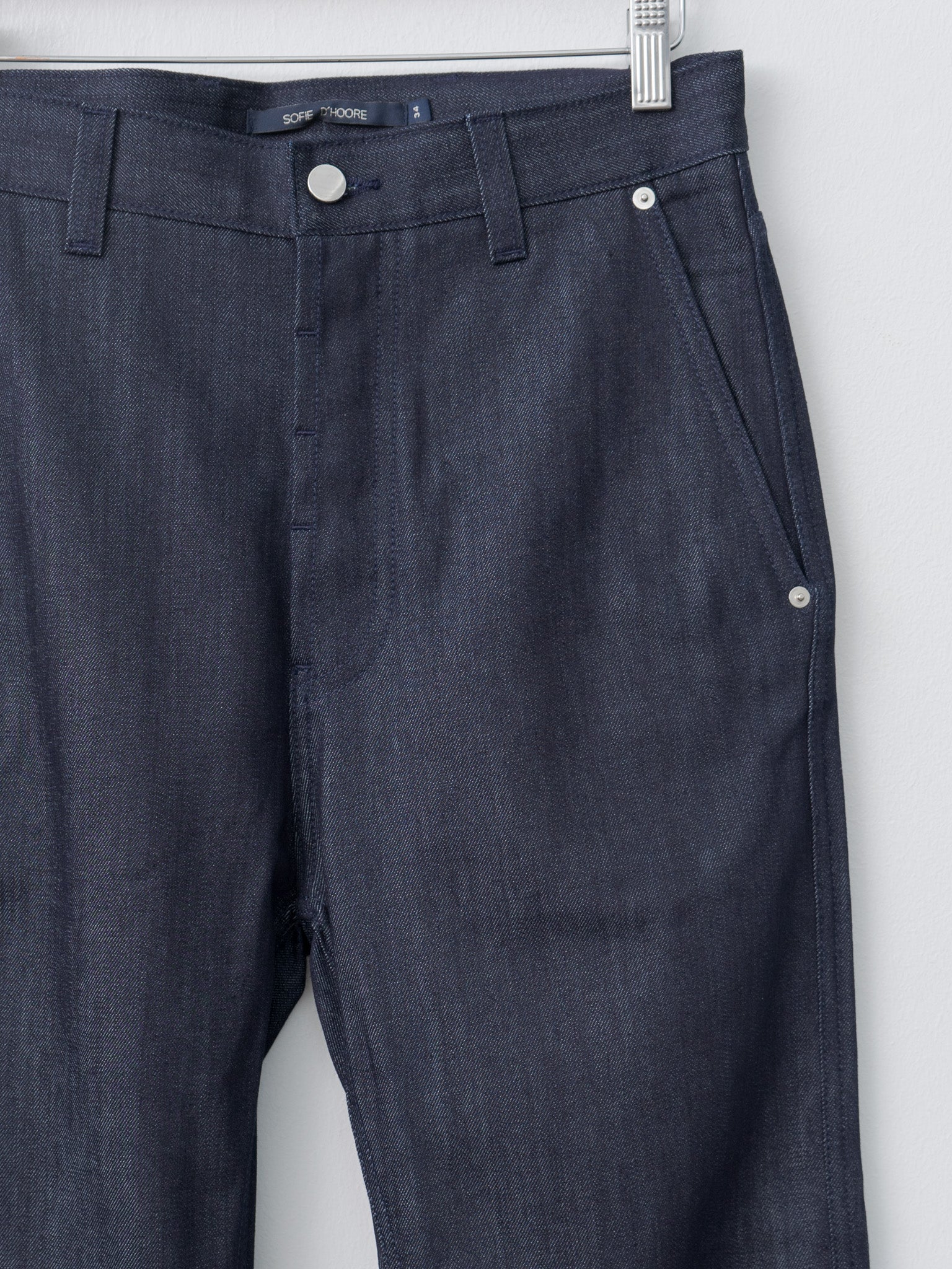 Namu Shop - Sofie D'Hoore Padova Denim Trouser - Raw Denim