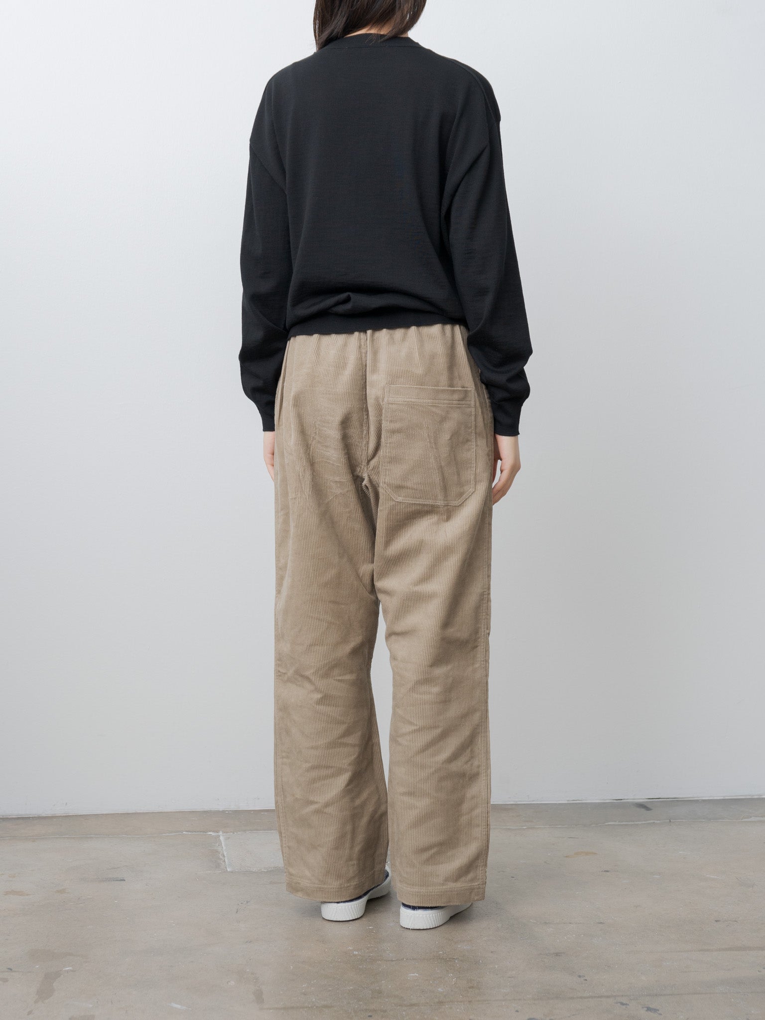 Namu Shop - Sofie D'Hoore Muscat Extrafine Merino Wool Sweater - Black