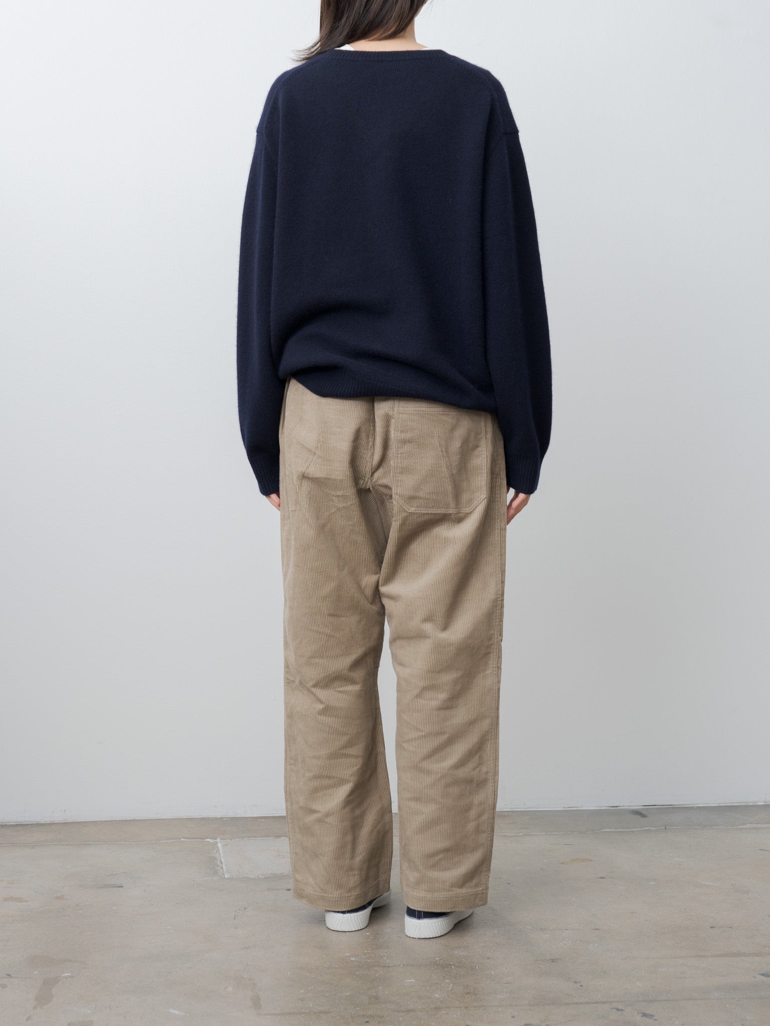 Namu Shop - Sofie D'Hoore Mann 3-Ply Cashmere Sweater - Midnight