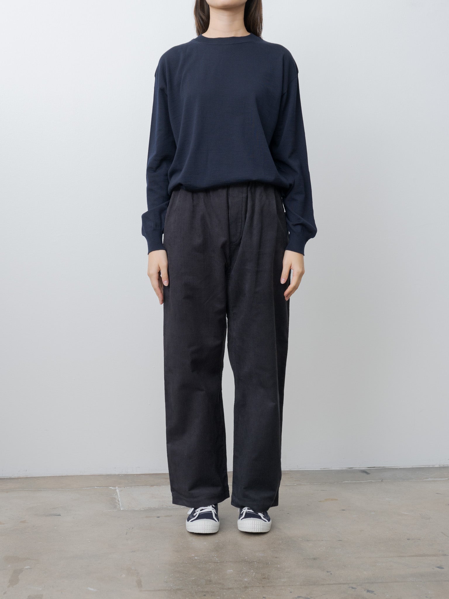 Namu Shop - Sofie D'Hoore Muscat Extrafine Merino Wool Sweater - Admiral