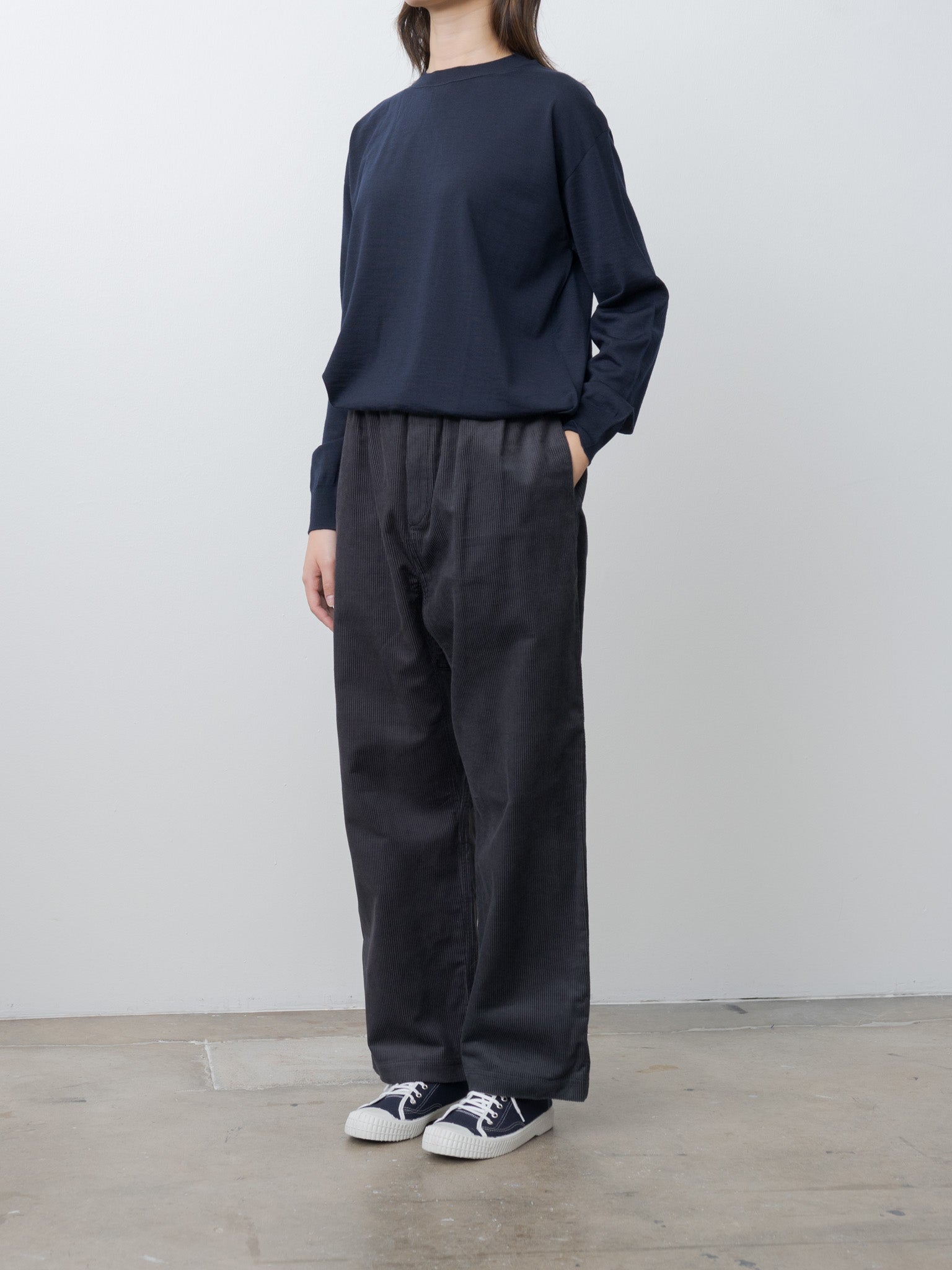 Namu Shop - Sofie D'Hoore Pinot Corduroy Trouser - Graphite