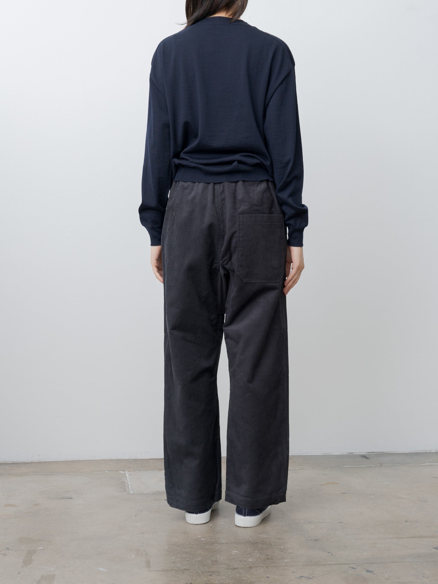 Namu Shop - Sofie D'Hoore Muscat Extrafine Merino Wool Sweater - Admiral