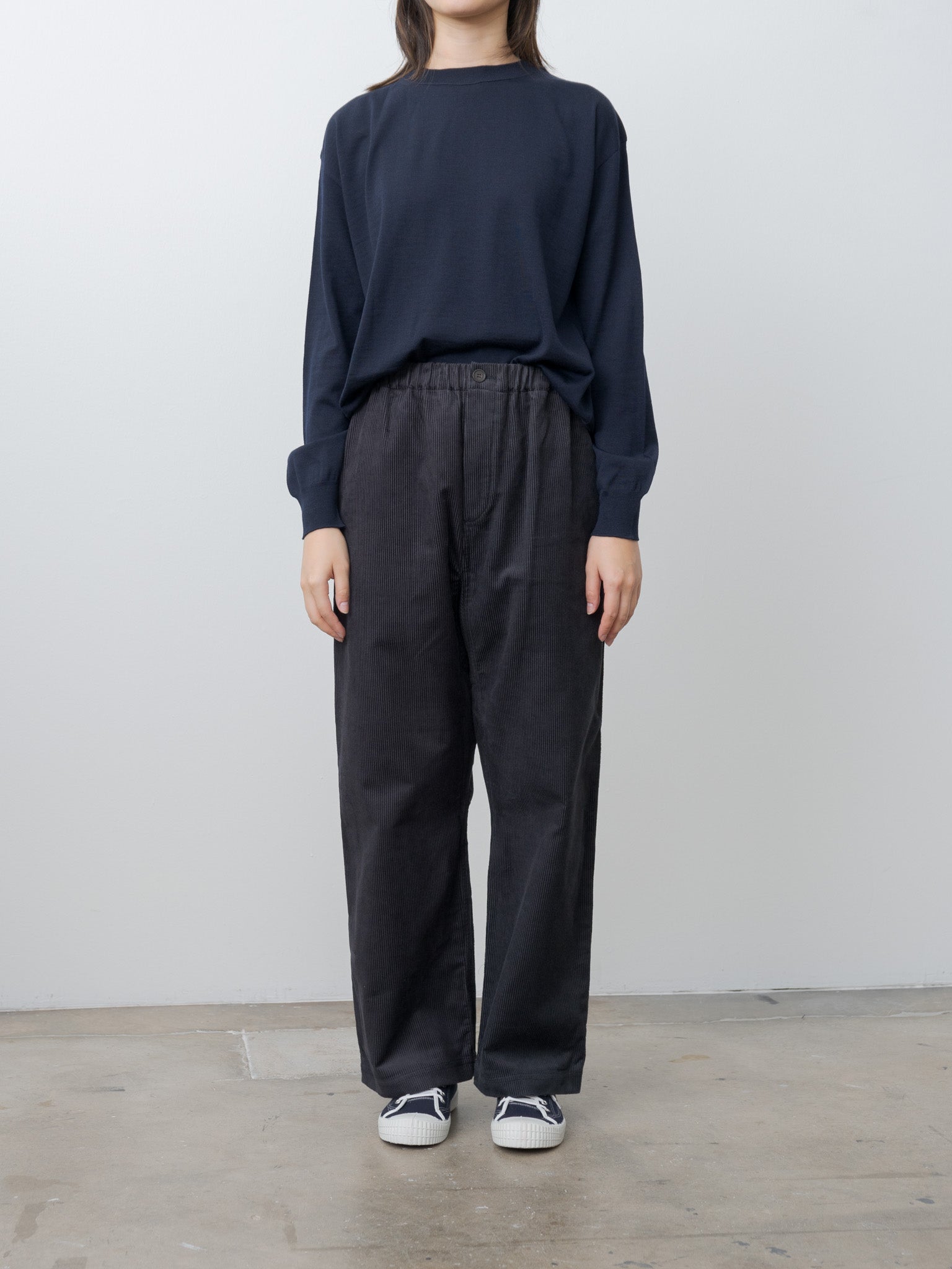 Namu Shop - Sofie D'Hoore Muscat Extrafine Merino Wool Sweater - Admiral