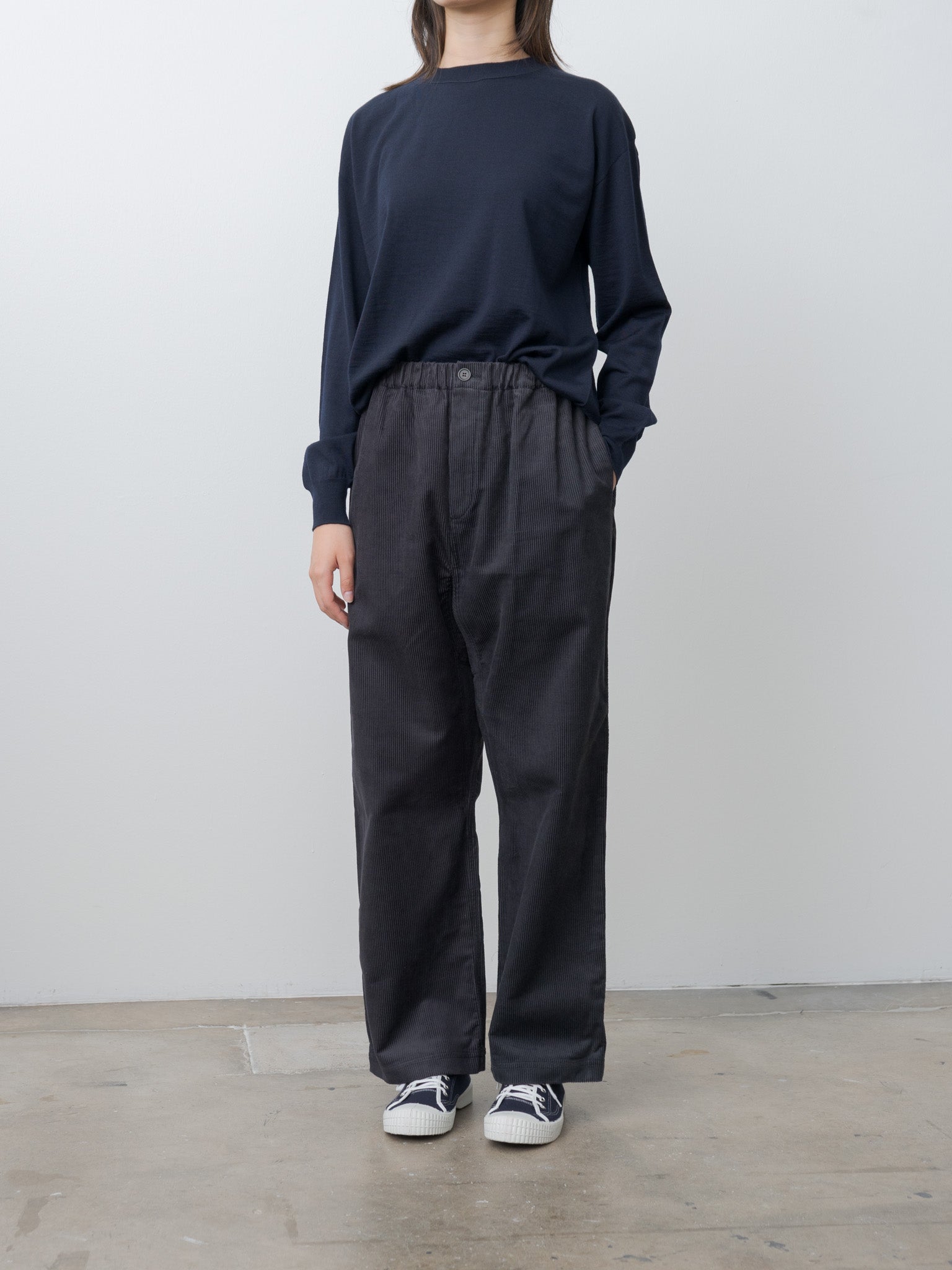Namu Shop - Sofie D'Hoore Muscat Extrafine Merino Wool Sweater - Admiral
