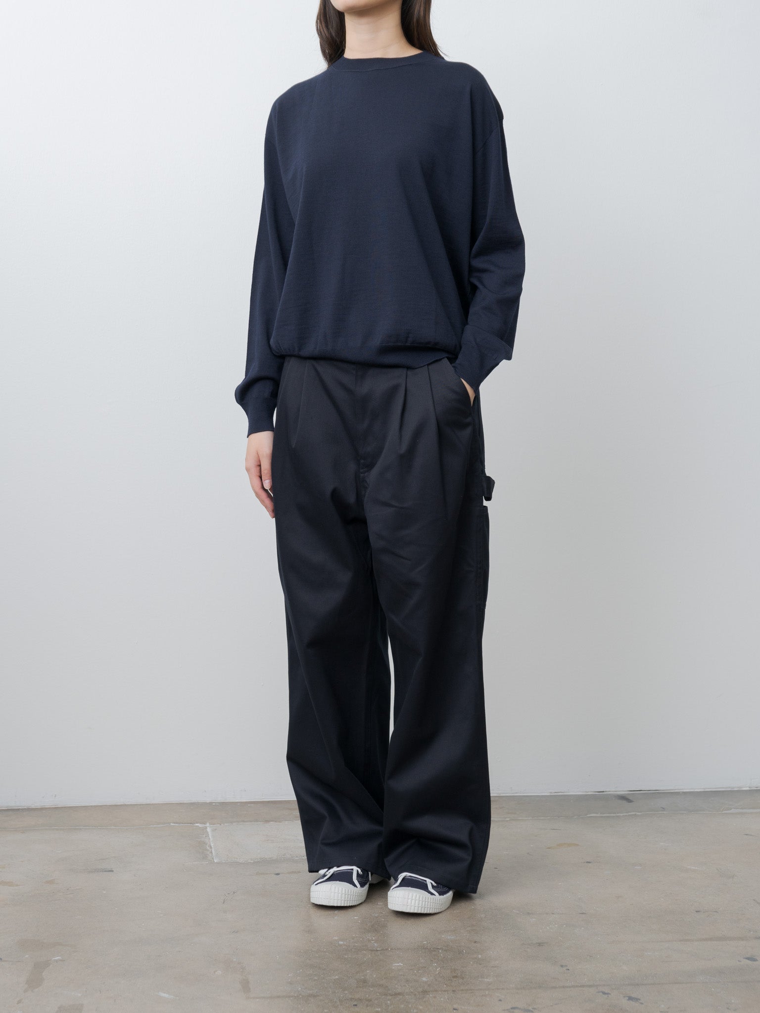 Namu Shop - Sofie D'Hoore Polke Trouser - Midnight