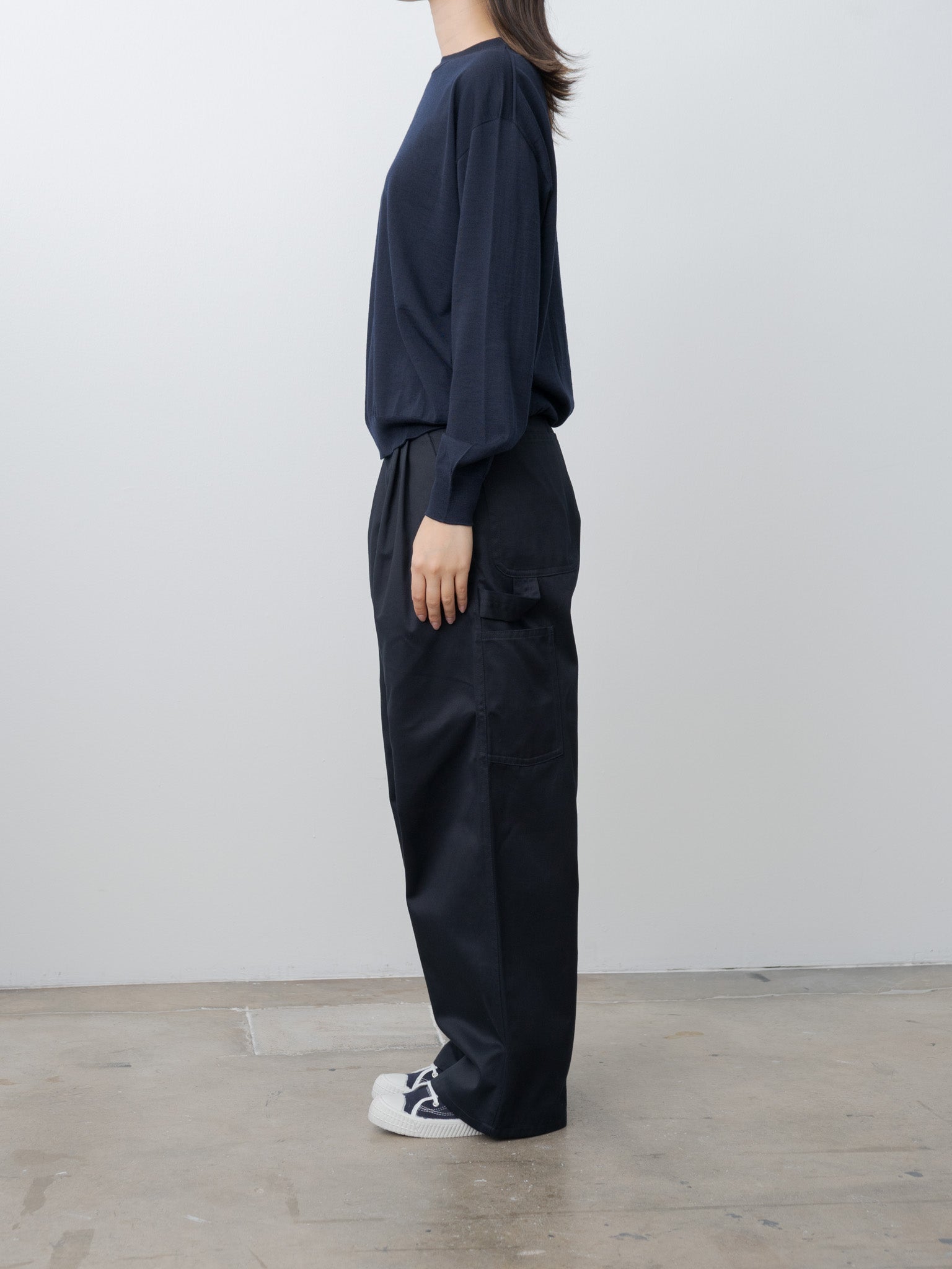 Namu Shop - Sofie D'Hoore Polke Trouser - Midnight