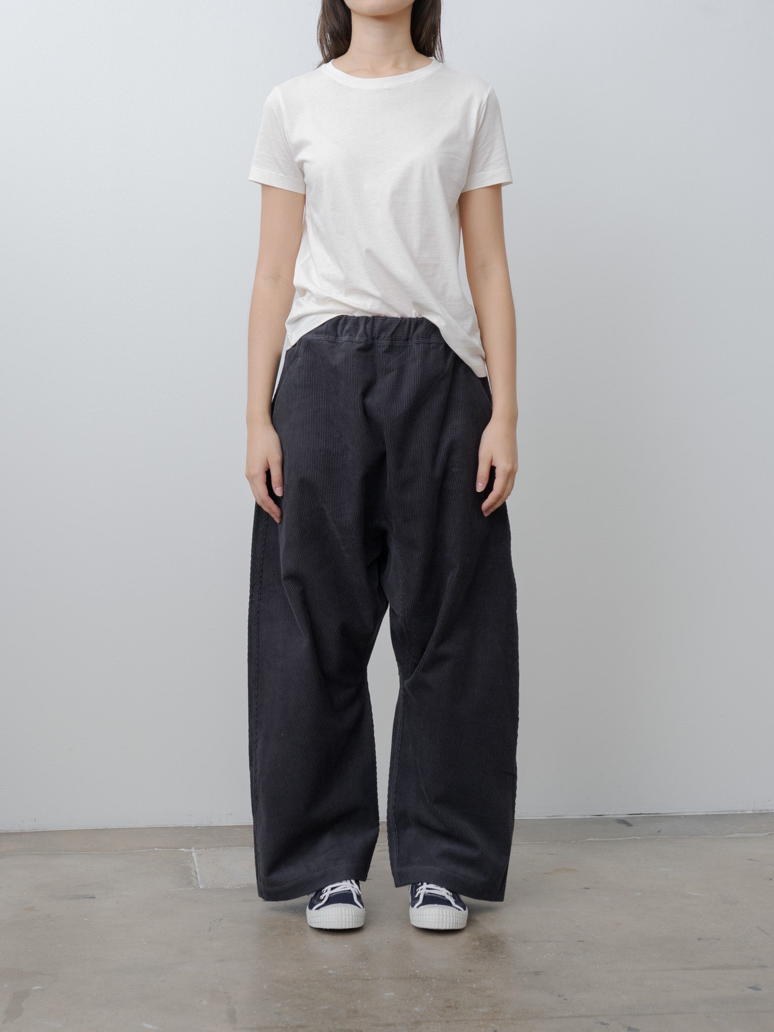 Namu Shop - Sofie D'Hoore Plof Corduroy Trouser - Graphite