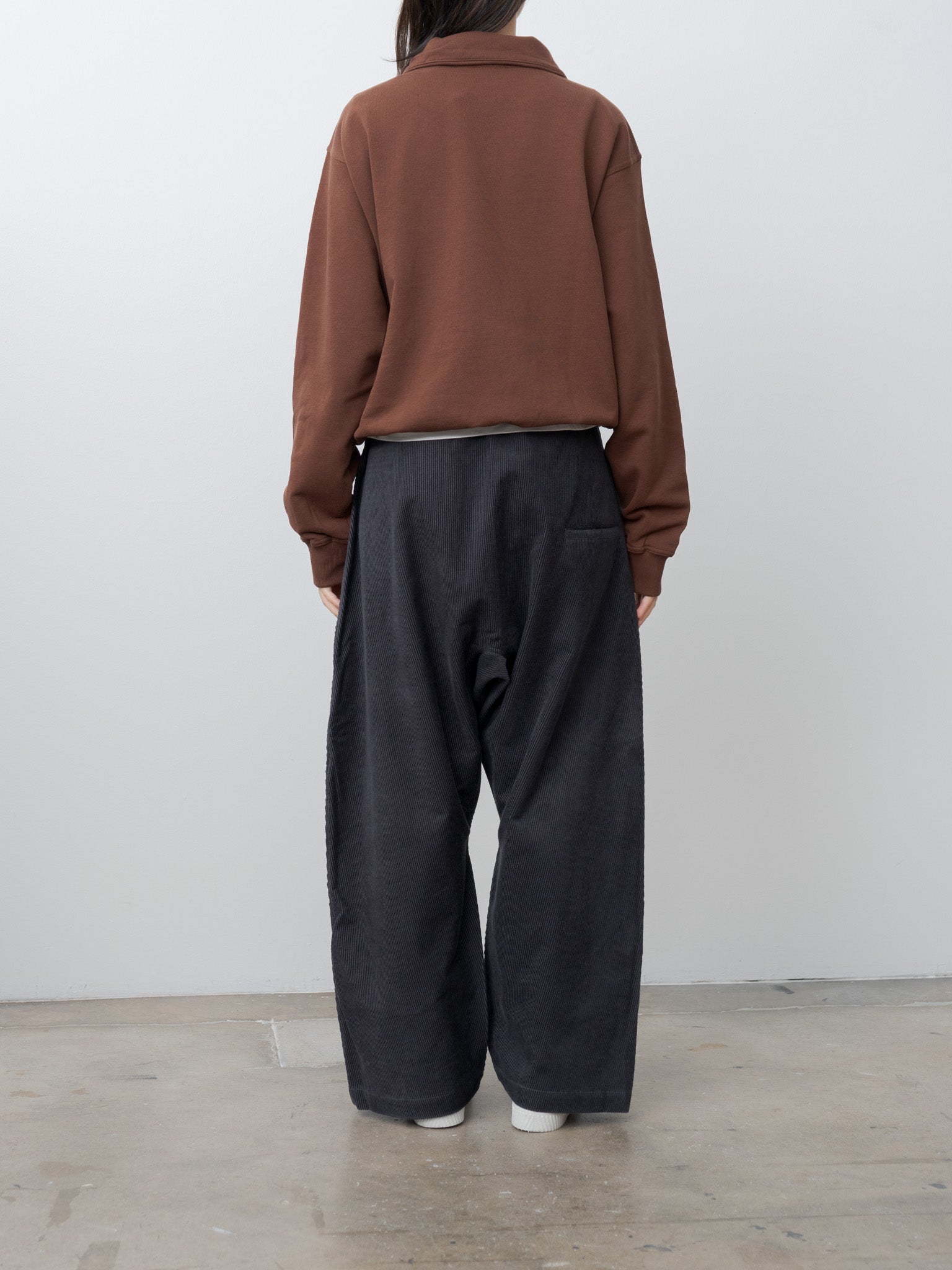 Namu Shop - Sofie D'Hoore Plof Corduroy Trouser - Graphite