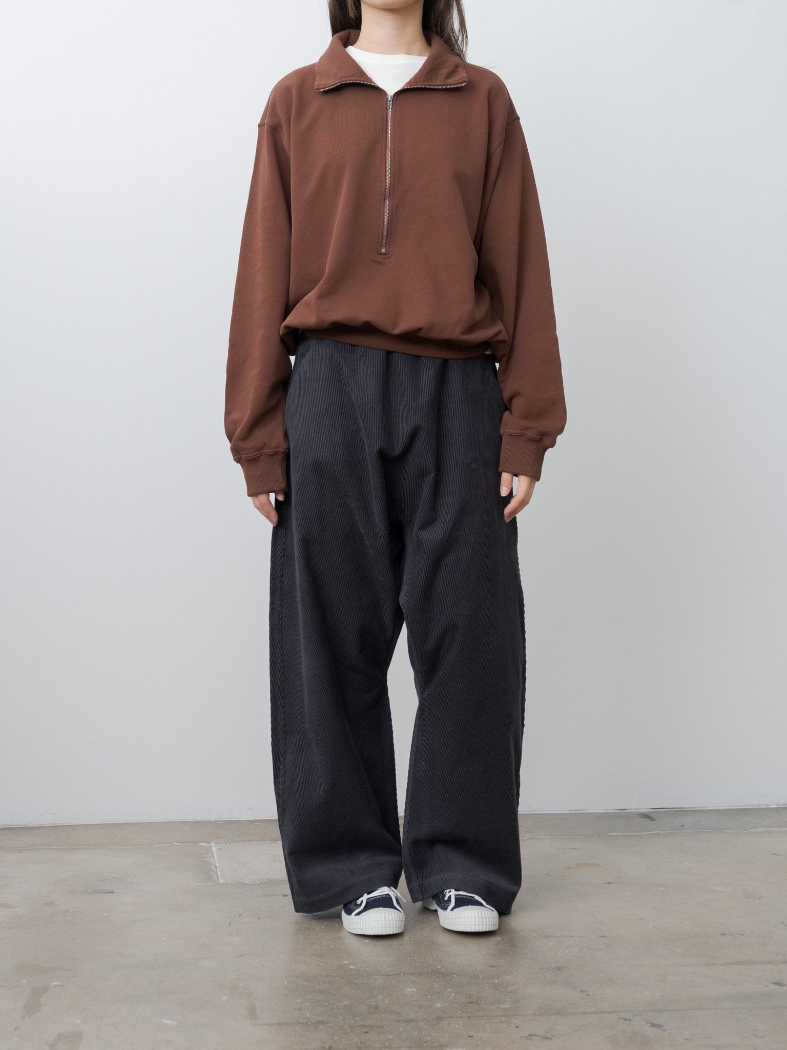 Namu Shop - Sofie D'Hoore Plof Corduroy Trouser - Graphite