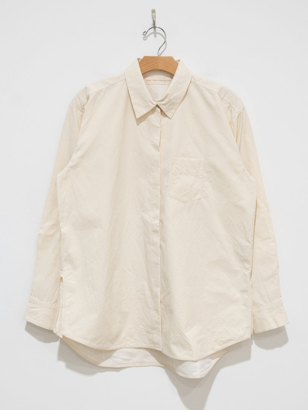 Namu Shop - Jan Machenhauer Galla Shirt - Organic Cotton Poplin Lined