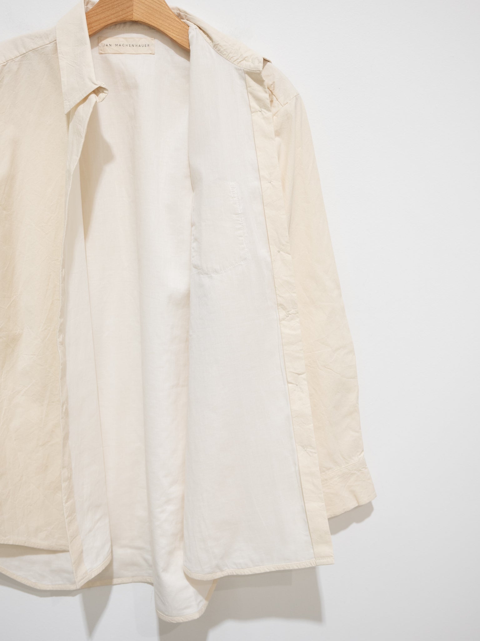 Namu Shop - Jan Machenhauer Galla Shirt - Organic Cotton Poplin Lined