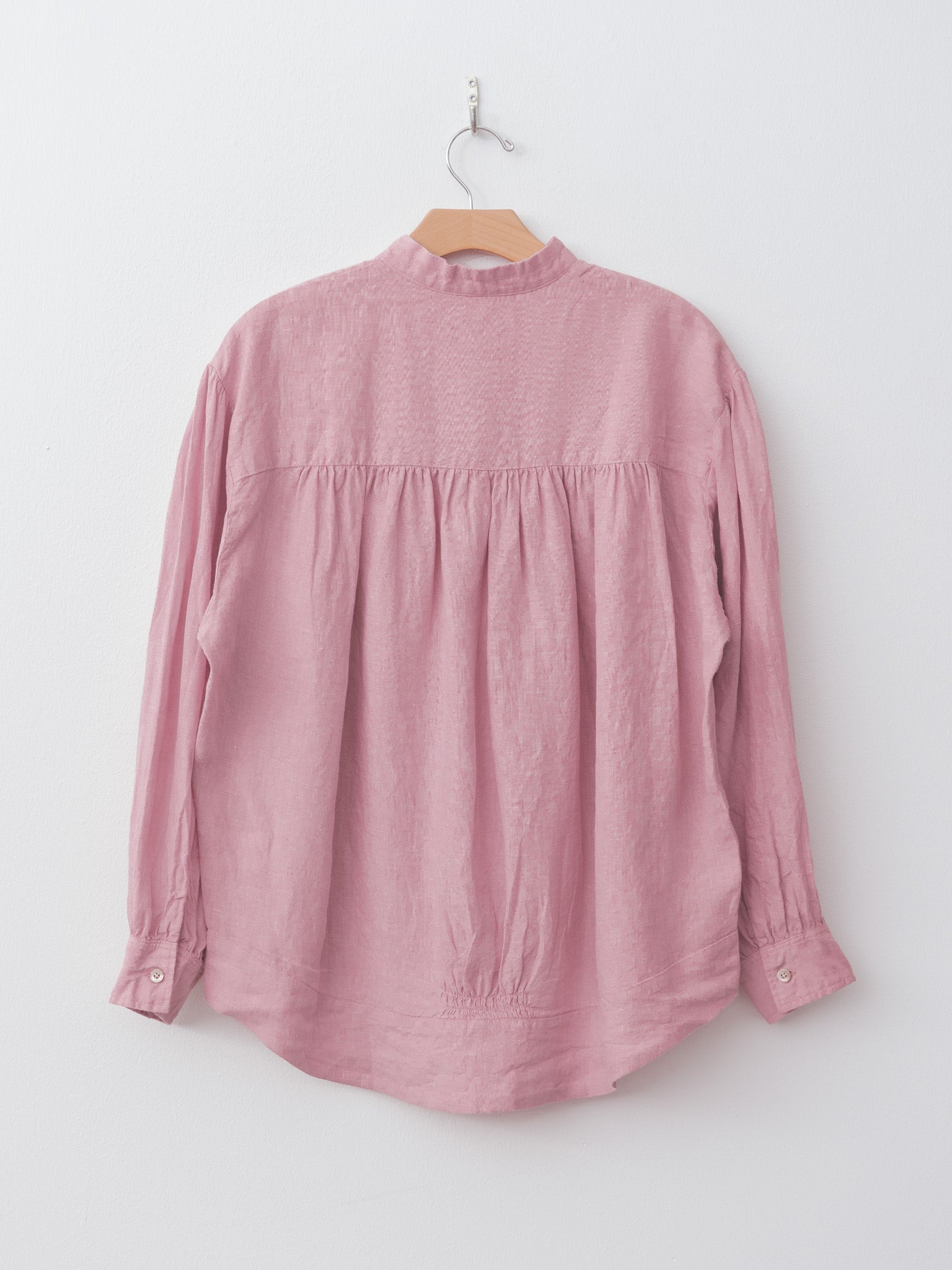 Namu Shop - Ichi Antiquites Linen Shirt - Pink