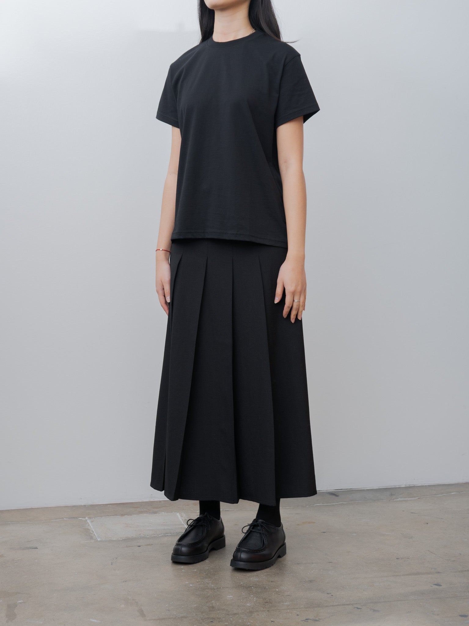 Namu Shop - Studio Nicholson MARINE Perfect Tee - Black