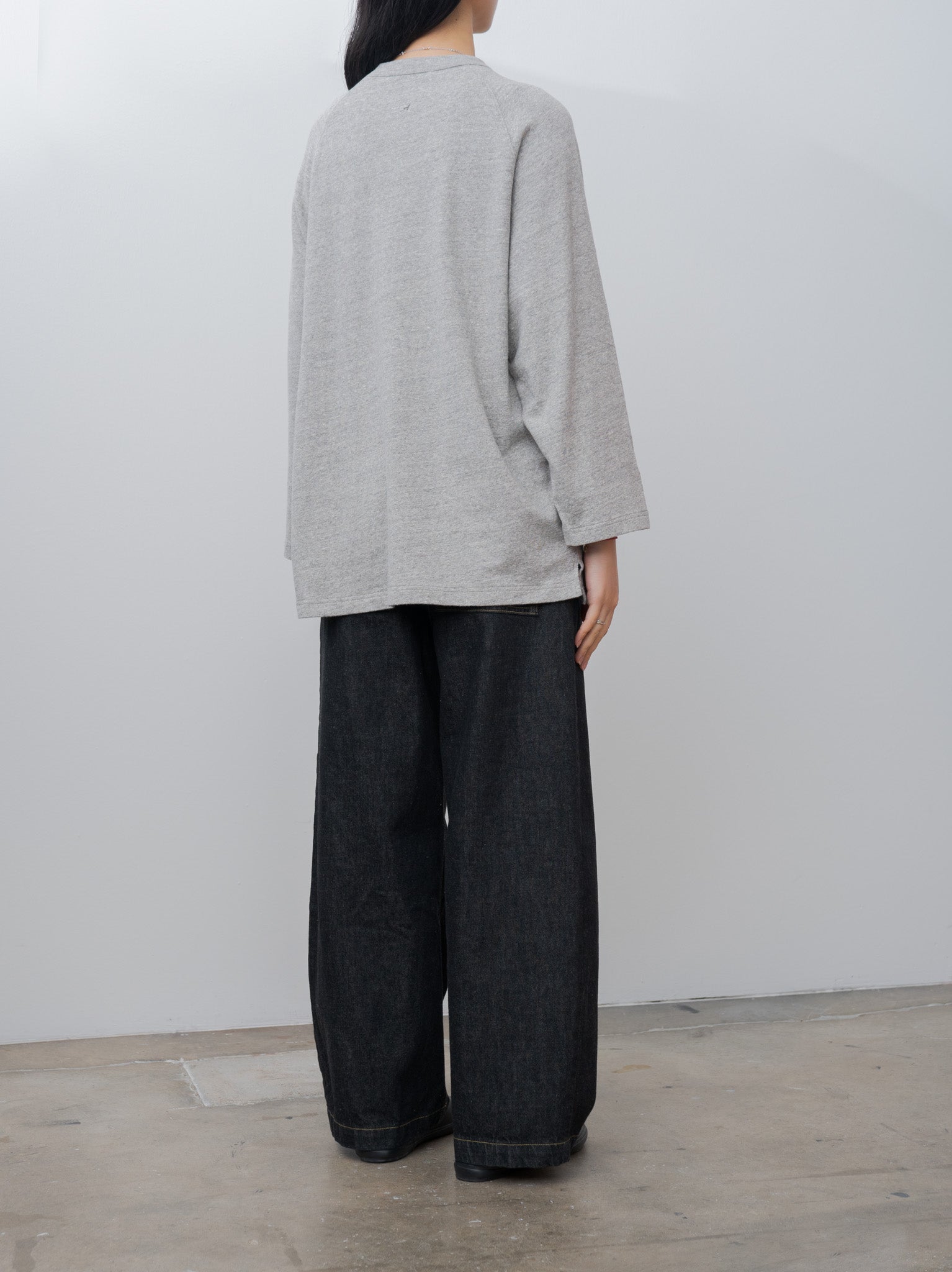 Namu Shop - Ichi Antiquites Pullover Tee - Gray